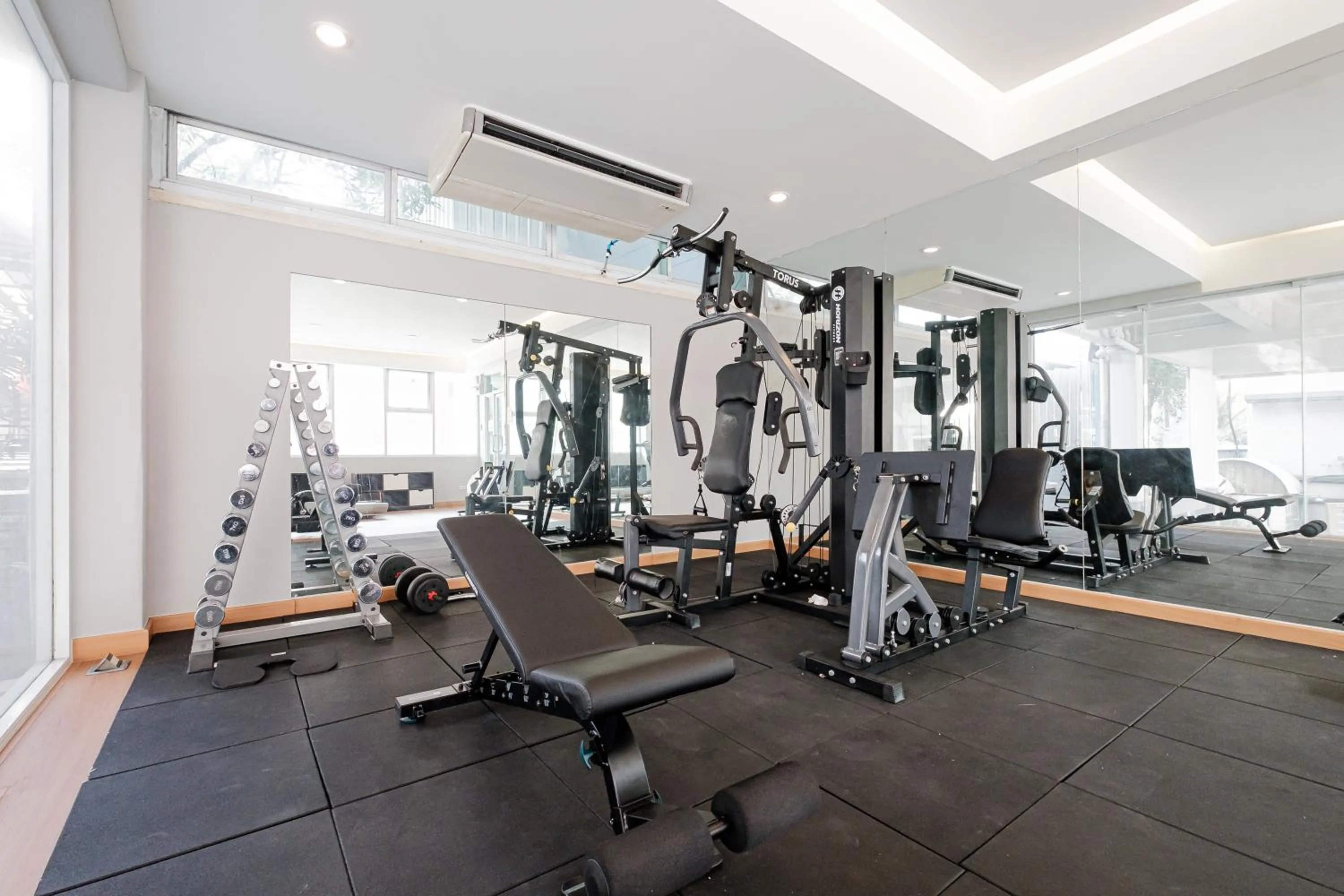 Fitness centre/facilities in Boss Mansion