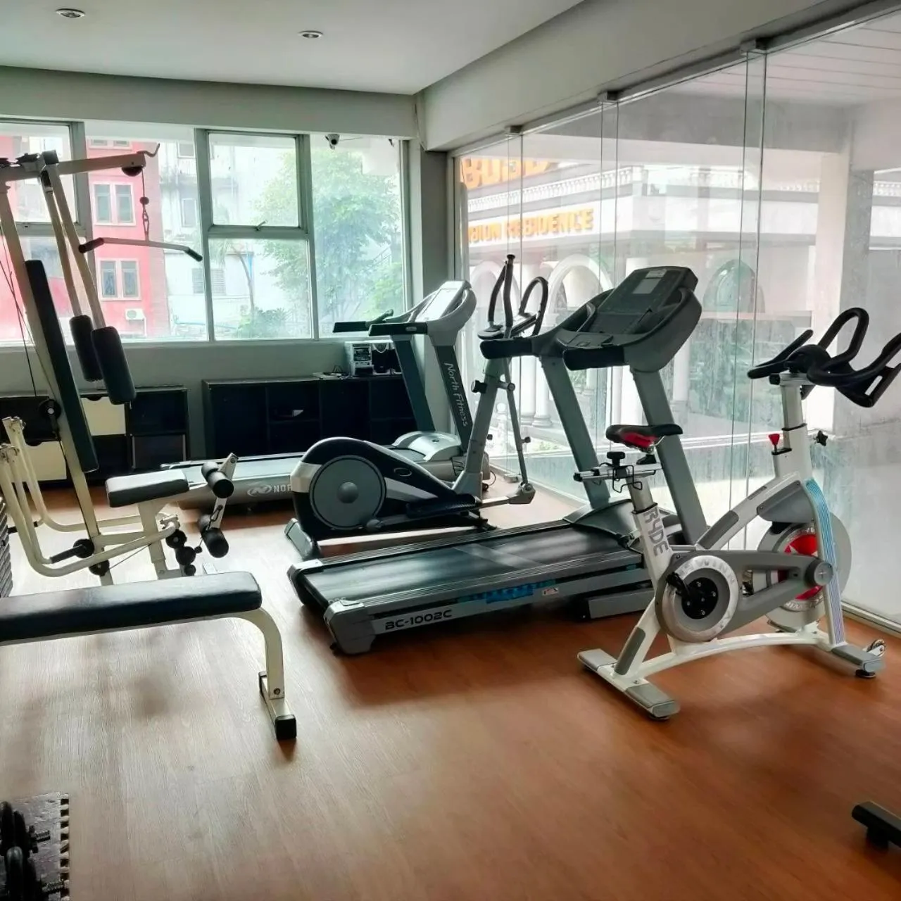 Fitness centre/facilities in Boss Mansion
