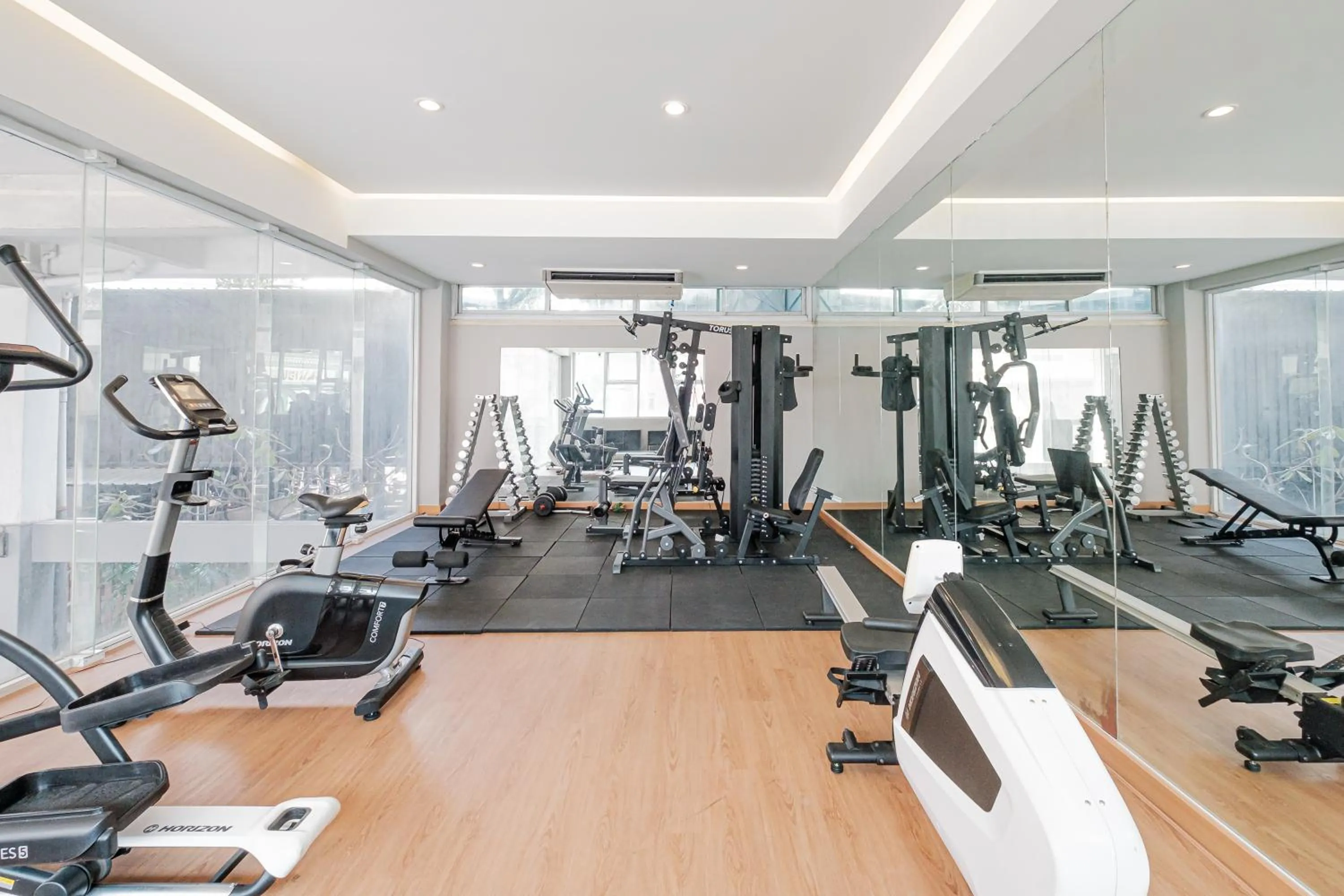 Fitness centre/facilities in Boss Mansion