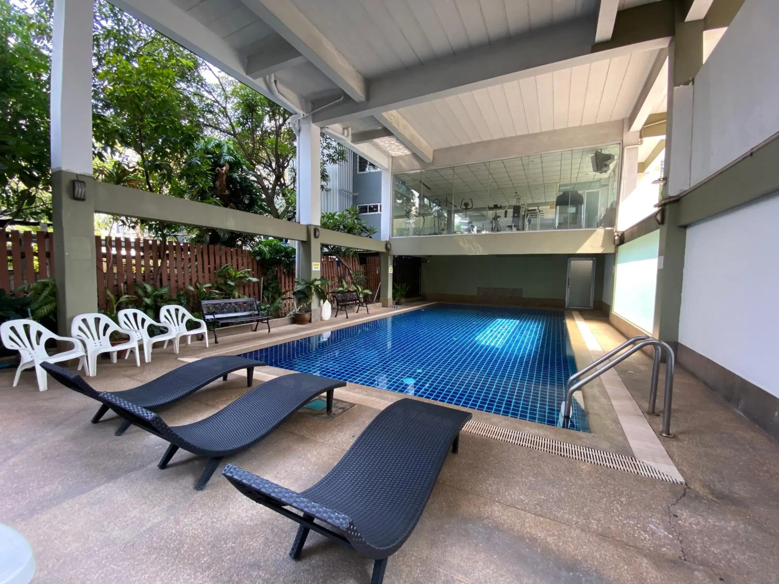 Swimming pool in Boss Hotel Swimming pool in Boss Hotel