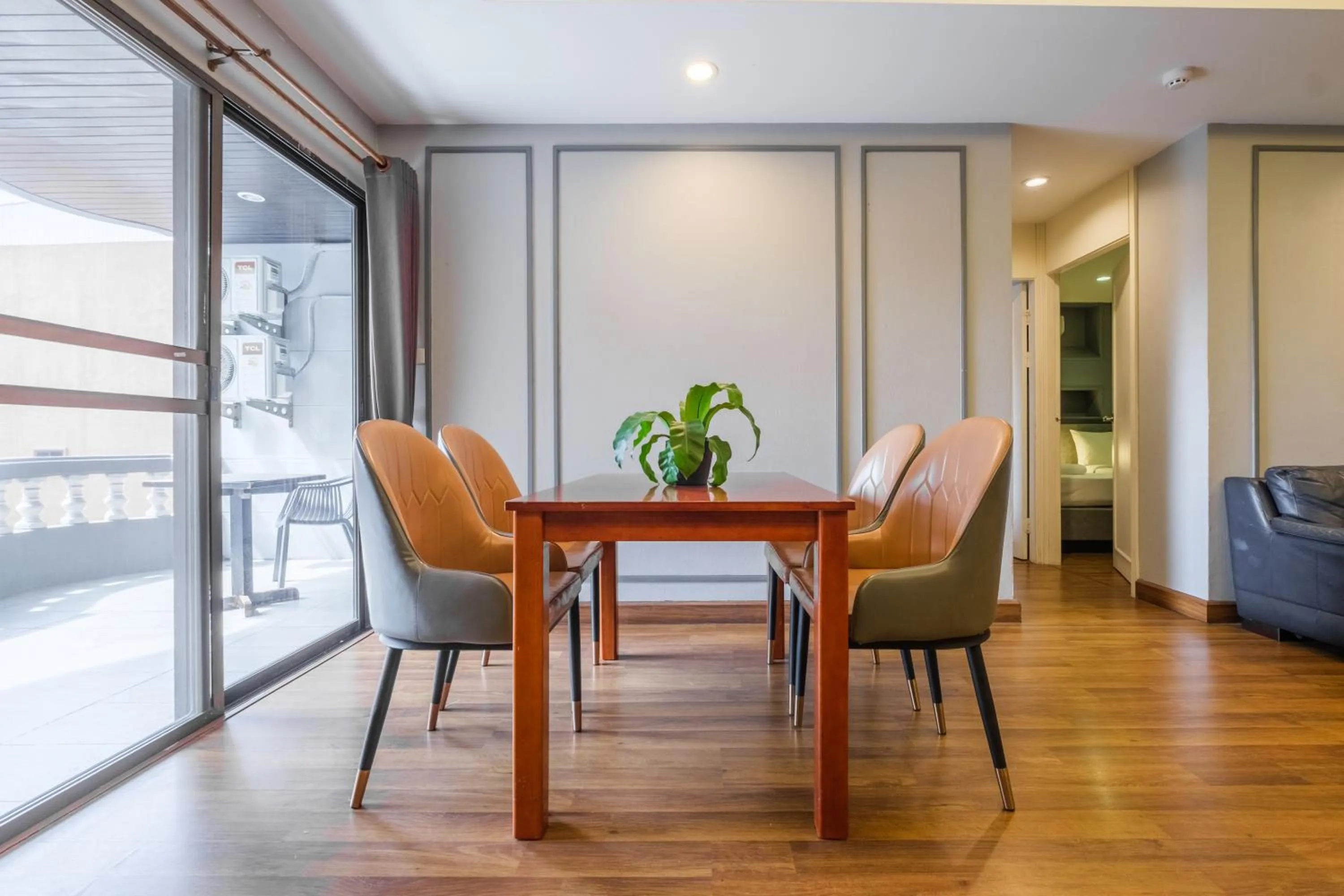 Living room in Boss Mansion