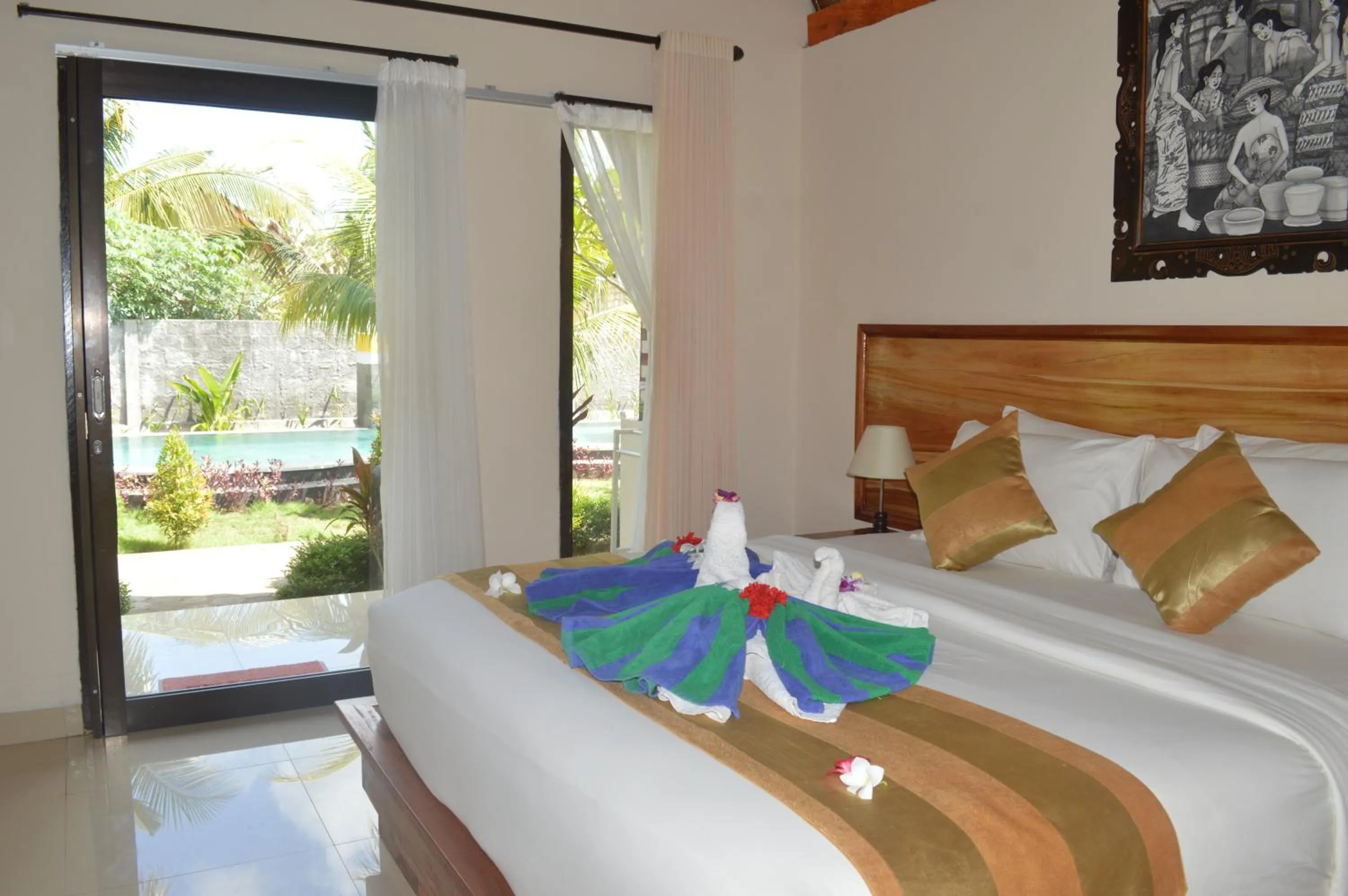 Bed in Penida Bay Village
