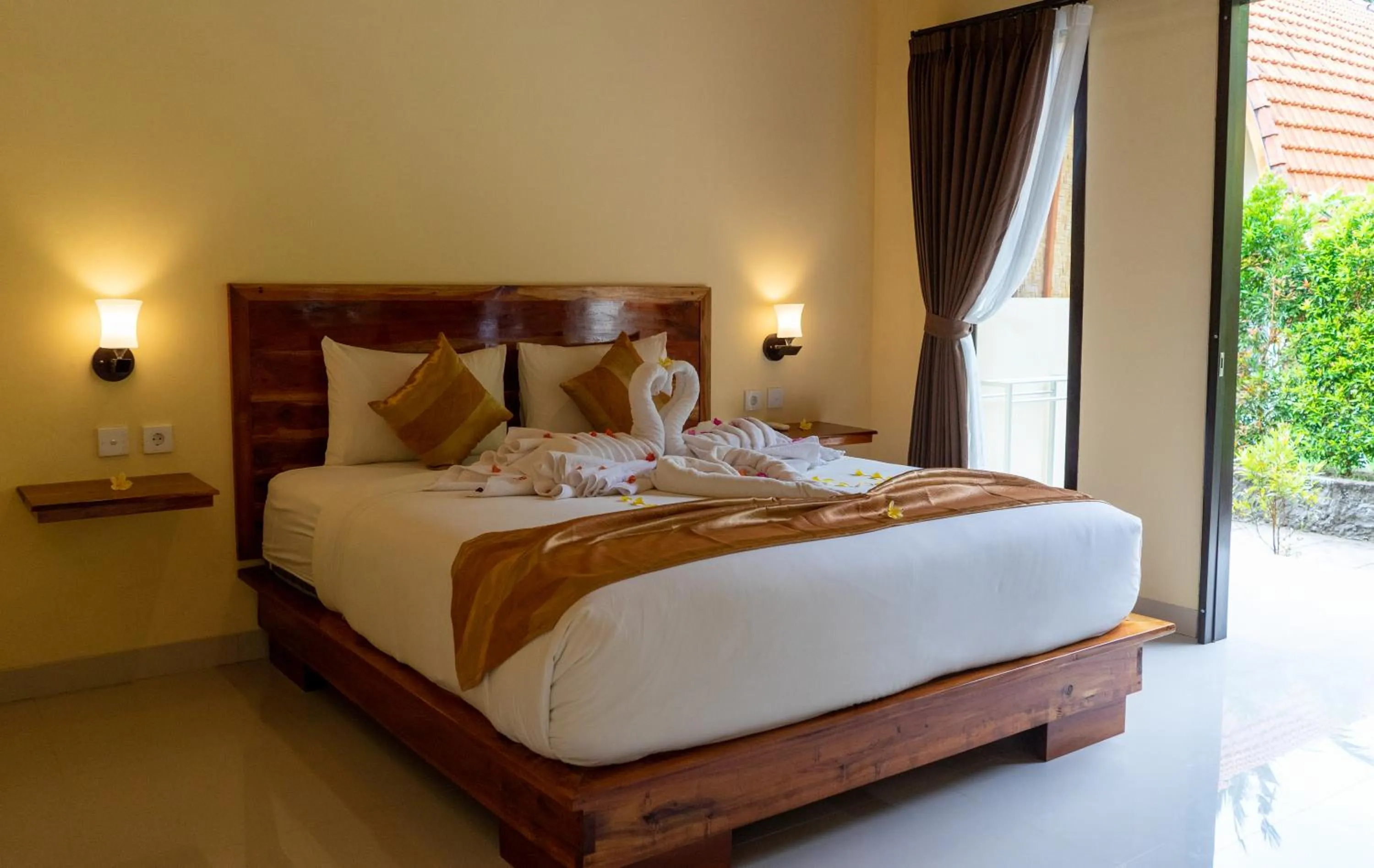 Bed in Penida Bay Village