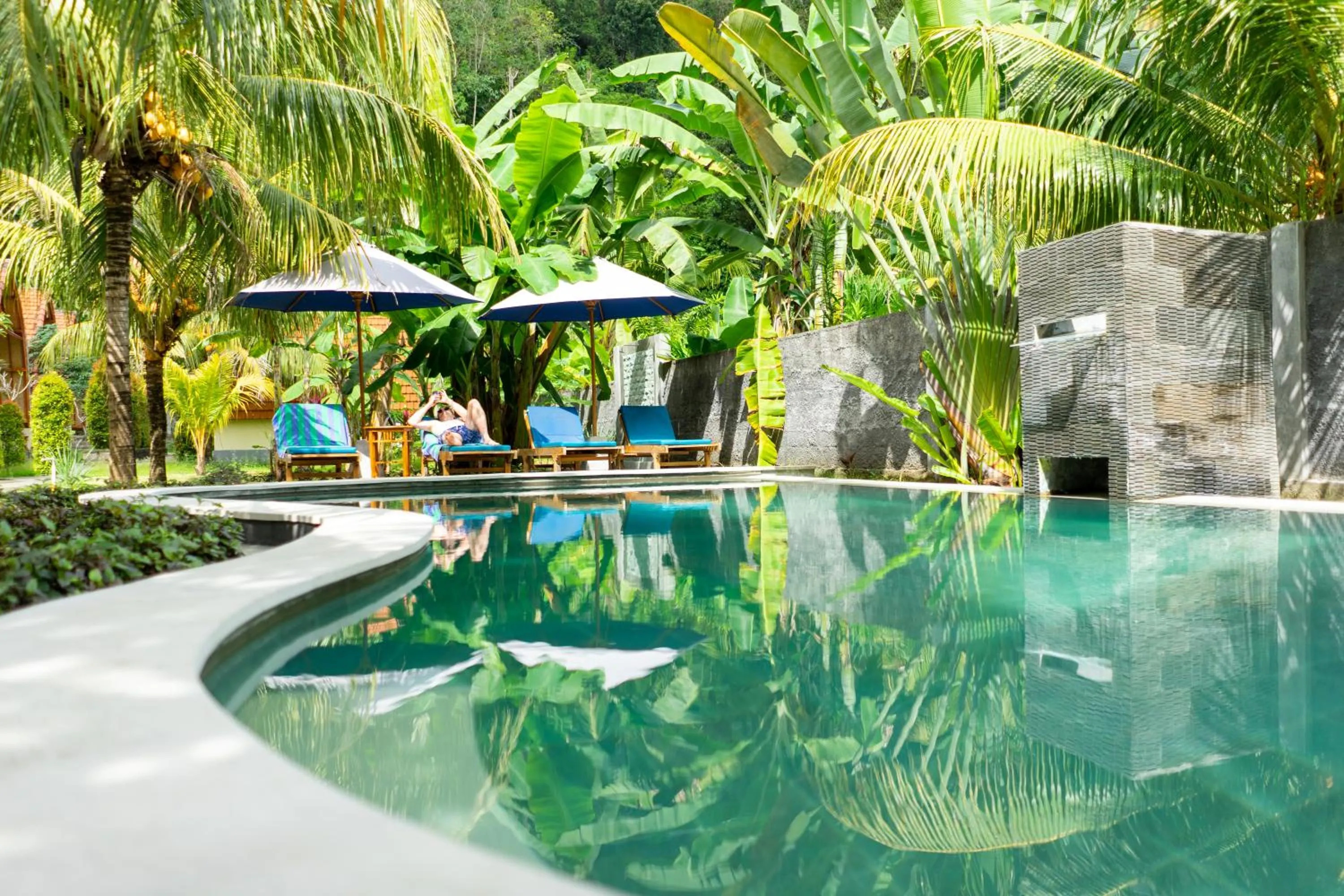 Swimming pool in Penida Bay Village