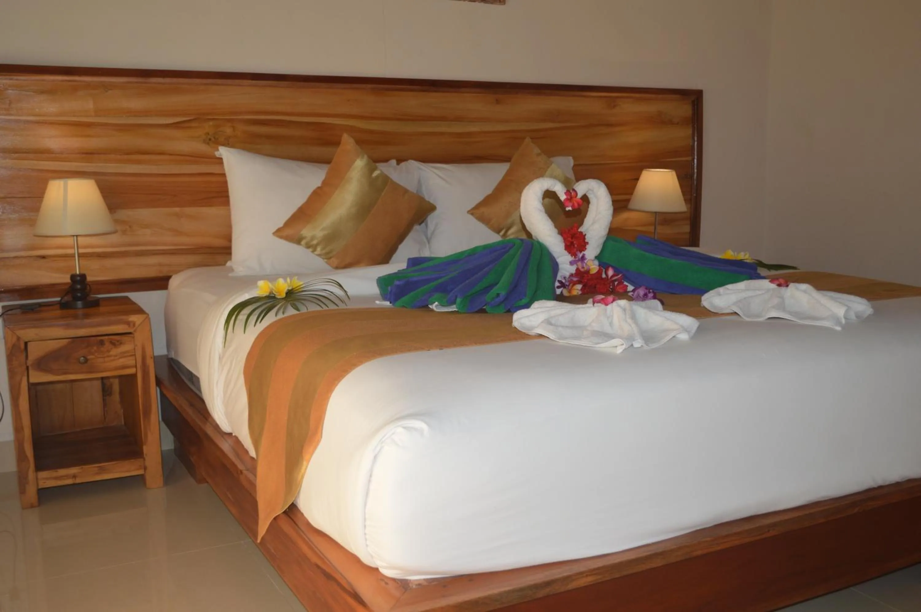 Bed in Penida Bay Village