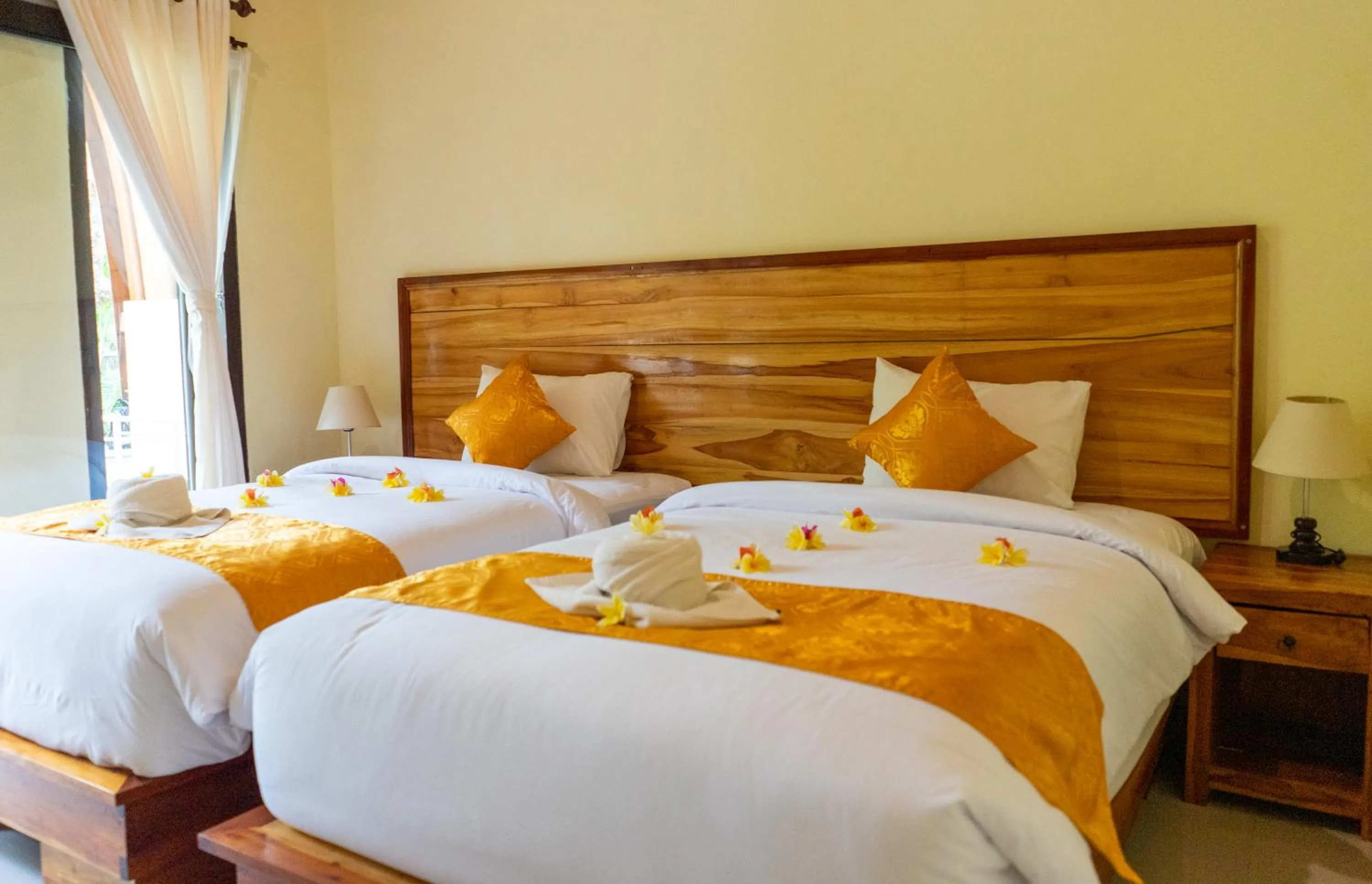 Bed in Penida Bay Village