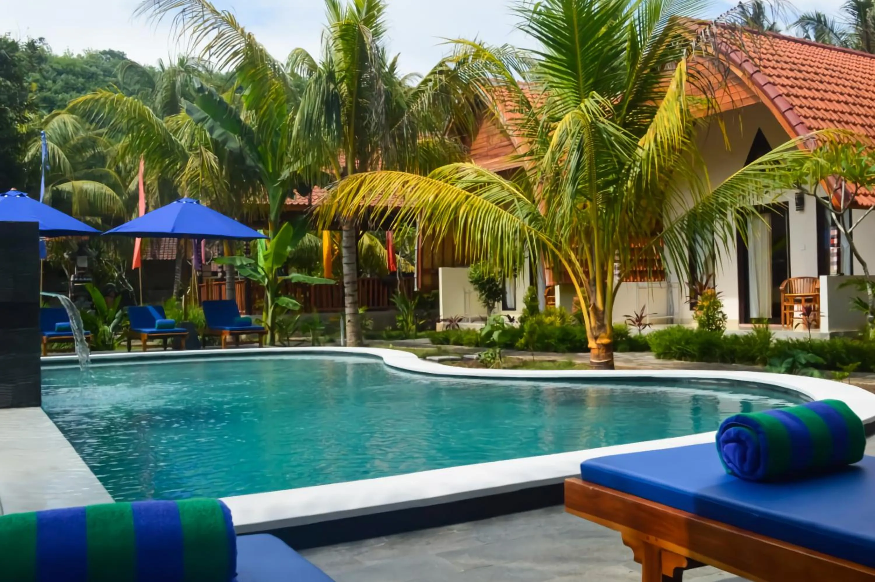 Swimming pool in Penida Bay Village