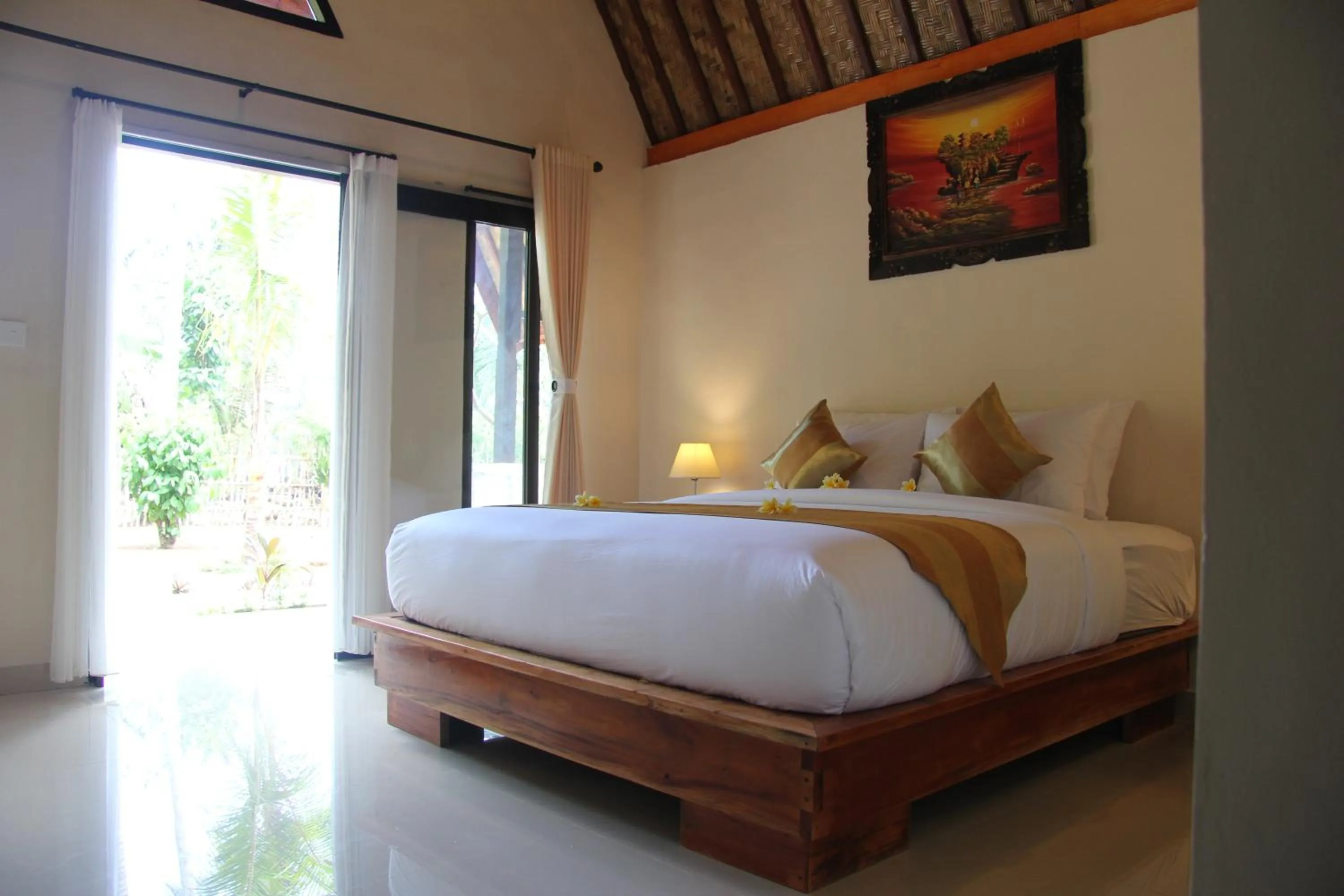 Bed in Penida Bay Village