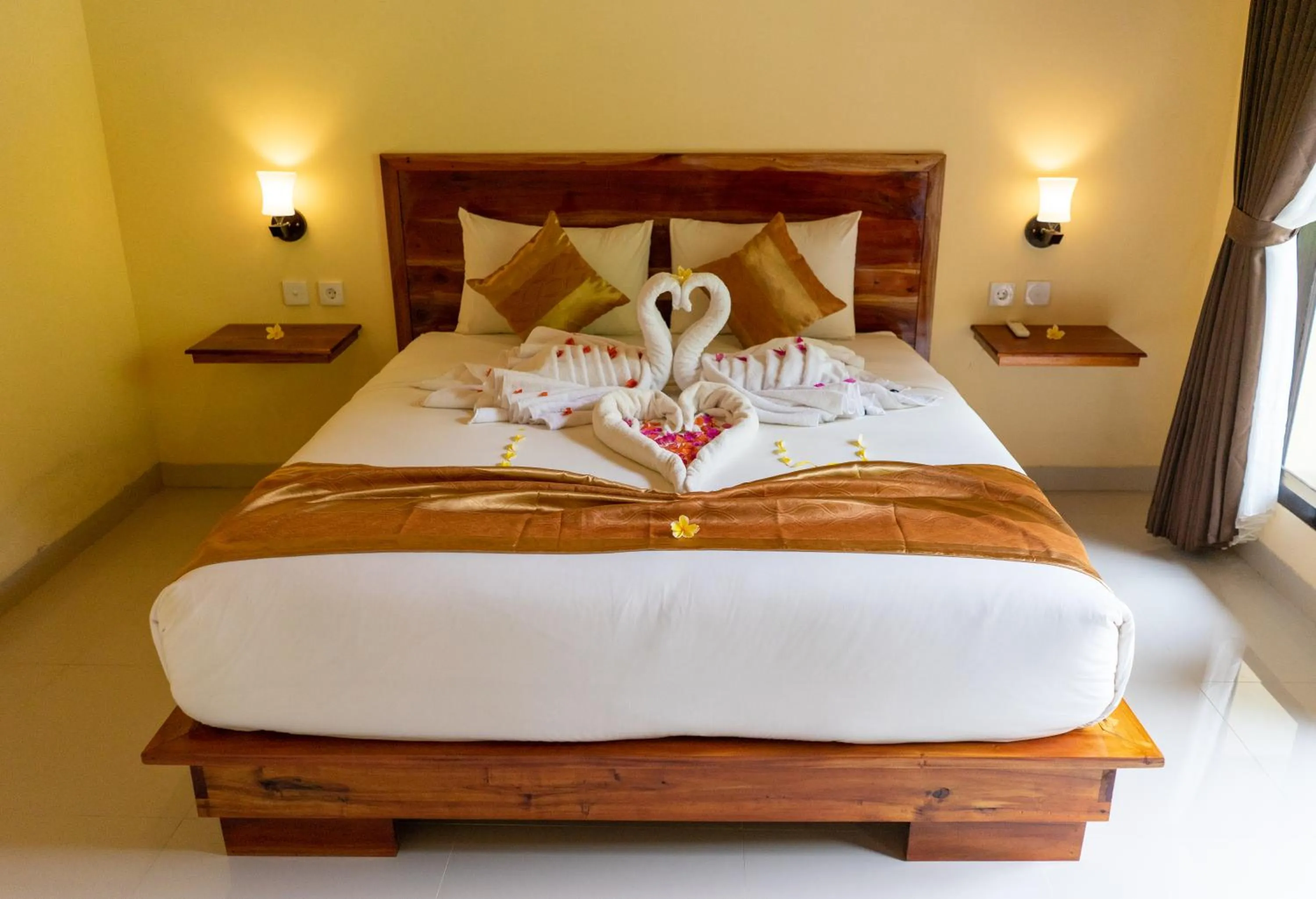 Bed in Penida Bay Village