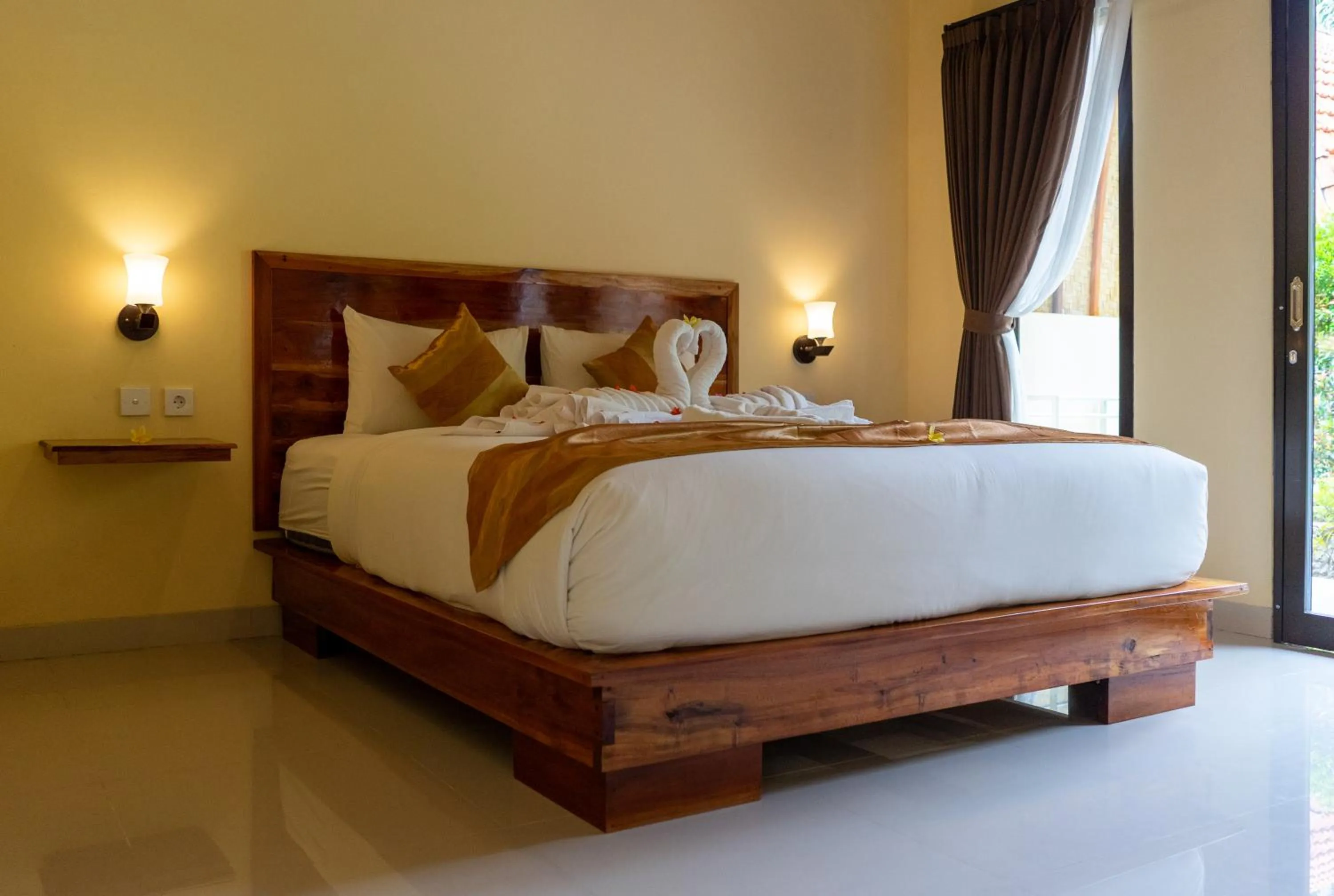 Bed in Penida Bay Village