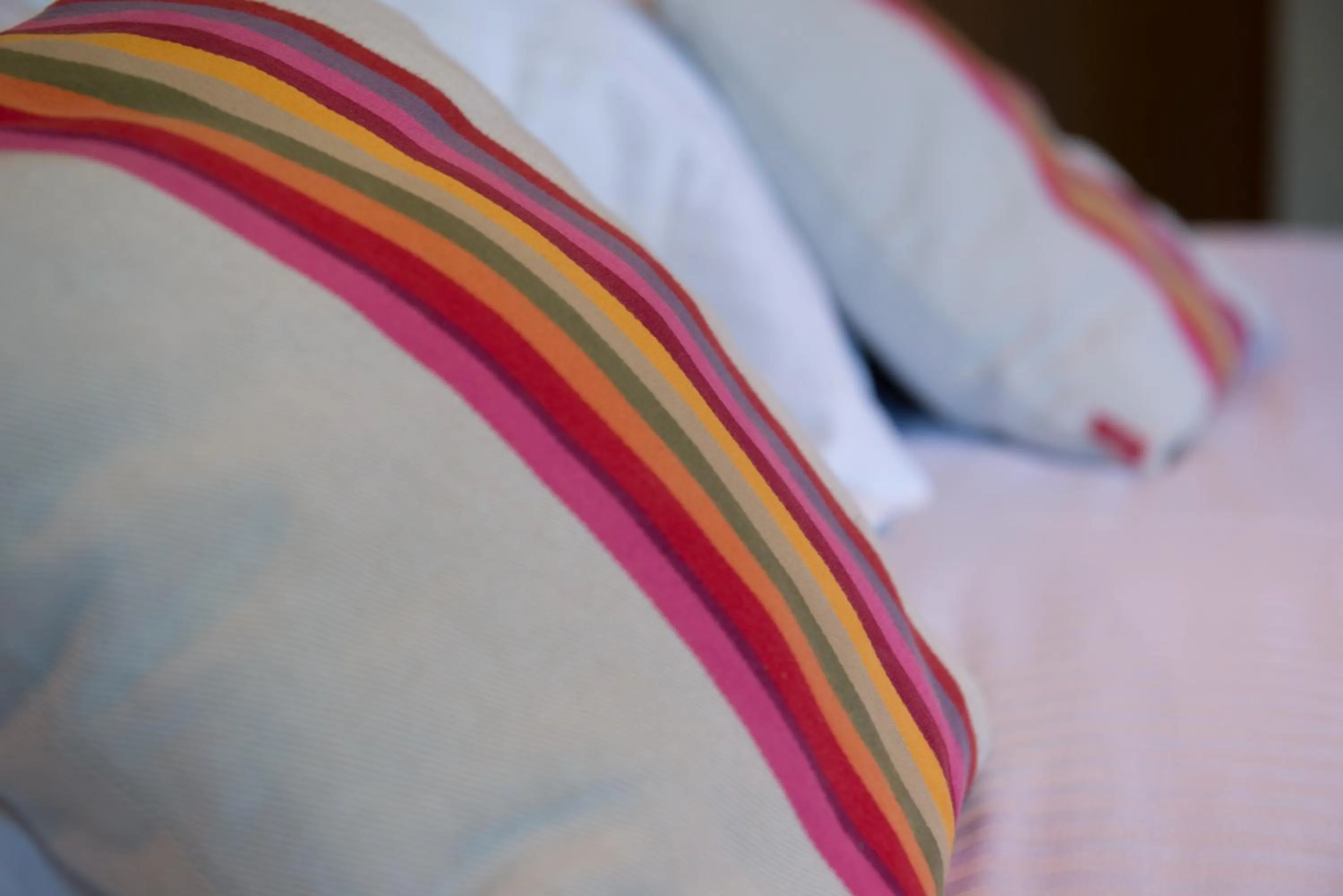 Decorative detail, Bed in Logis Hotel Ur-Hegian