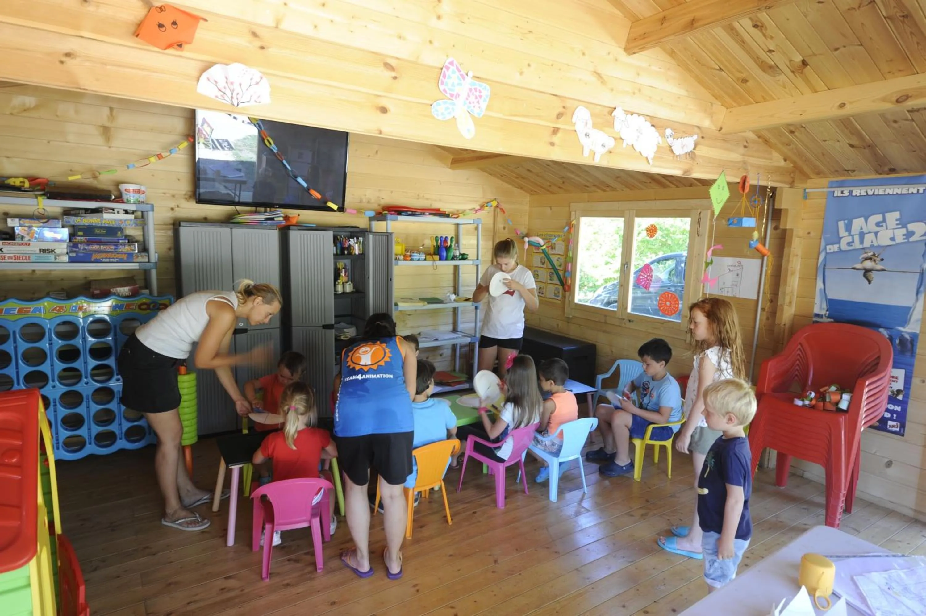 Kids's club in Camping Padimadour