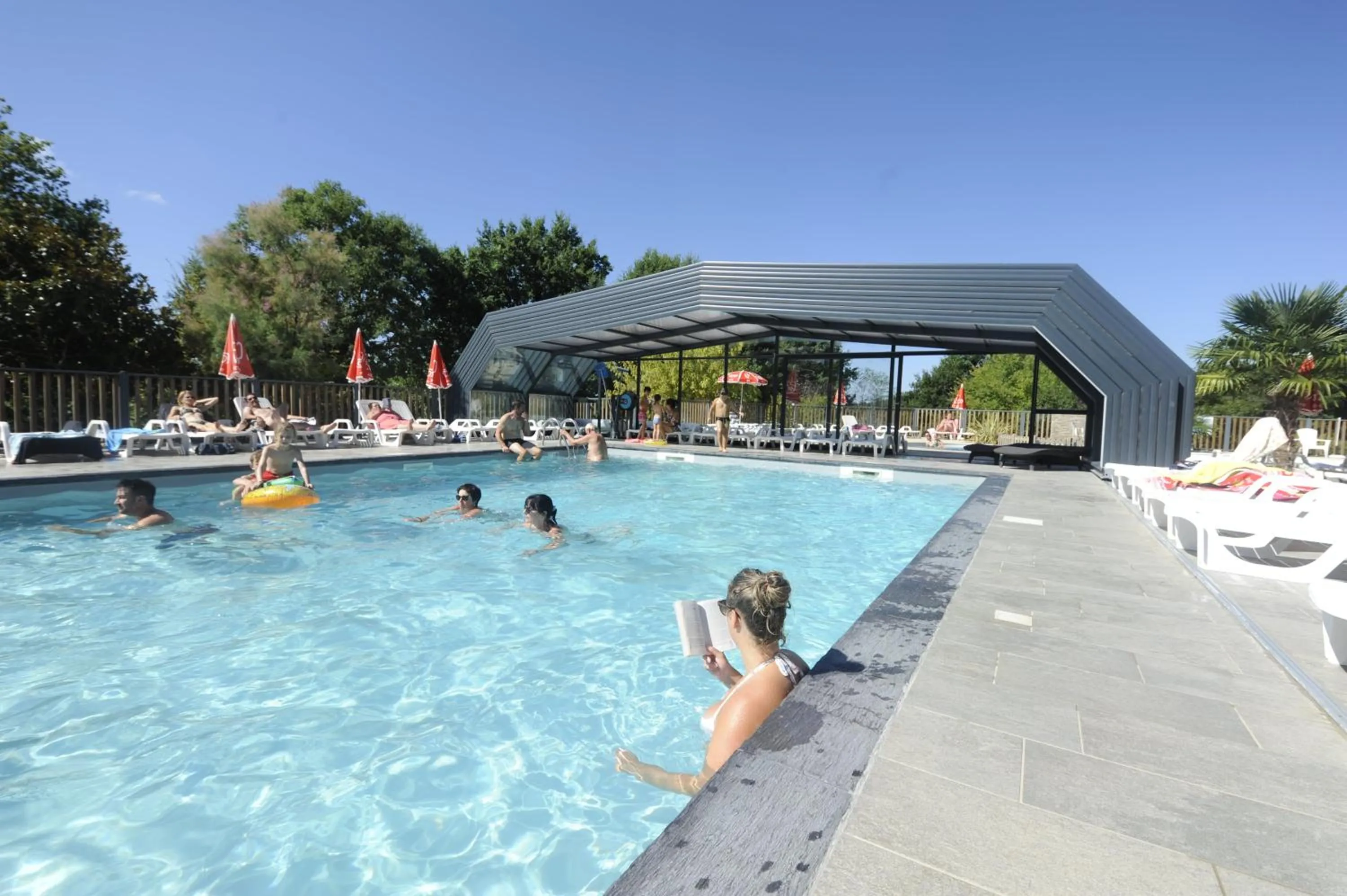 Swimming pool in Camping Padimadour