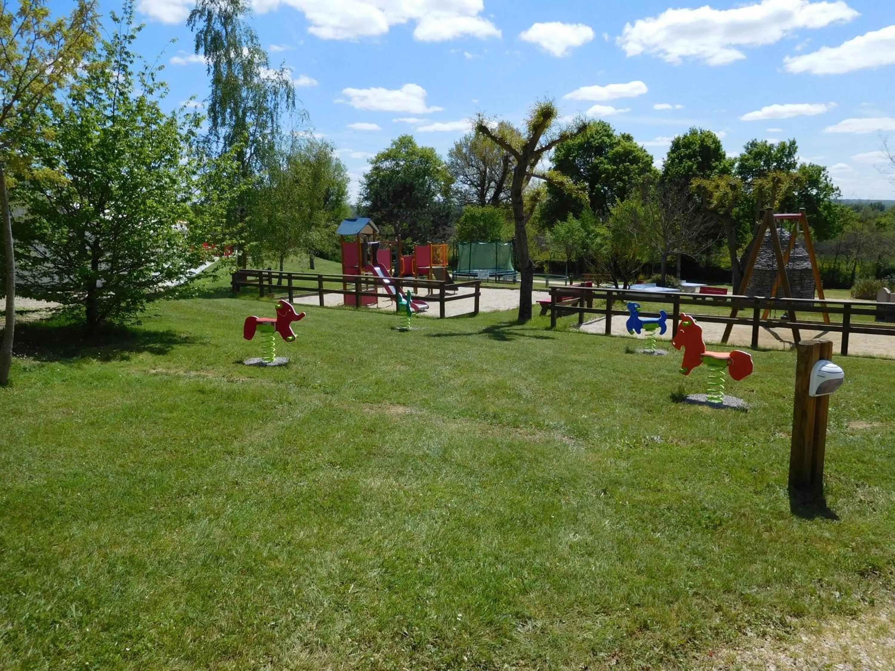 Children play ground in Camping Padimadour