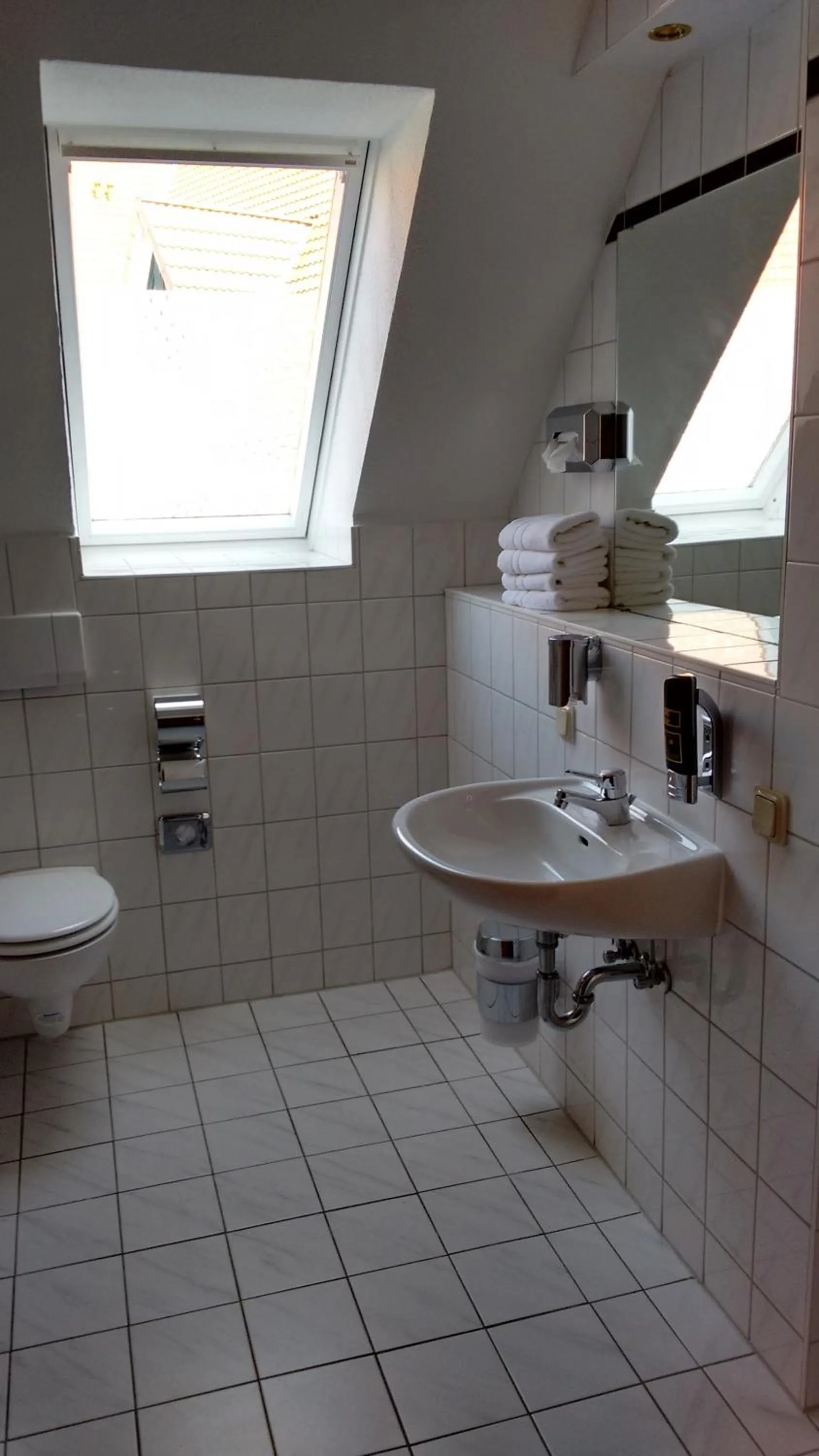 Toilet in City Hotel Aschersleben