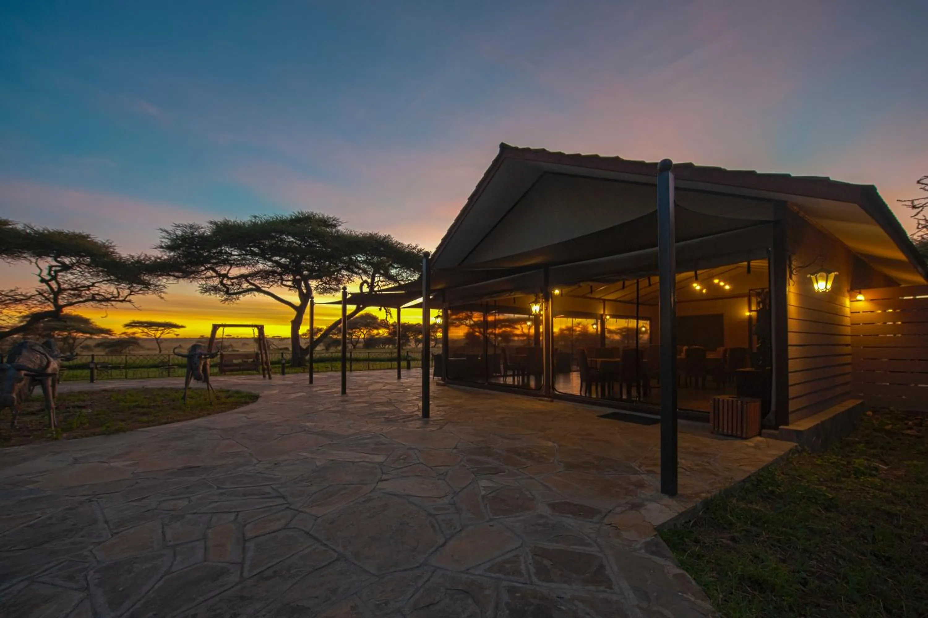 Property building in Serengeti Sametu Camp