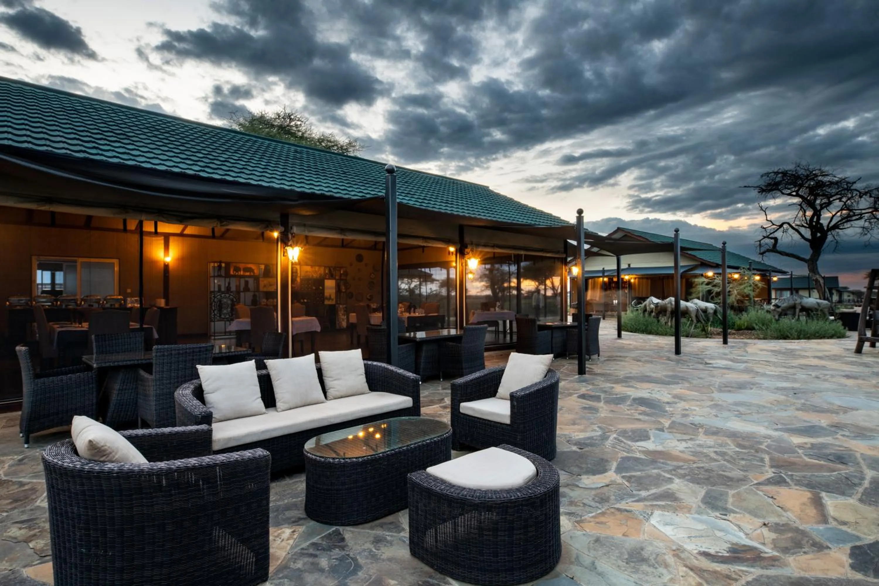 Restaurant/places to eat in Serengeti Sametu Camp