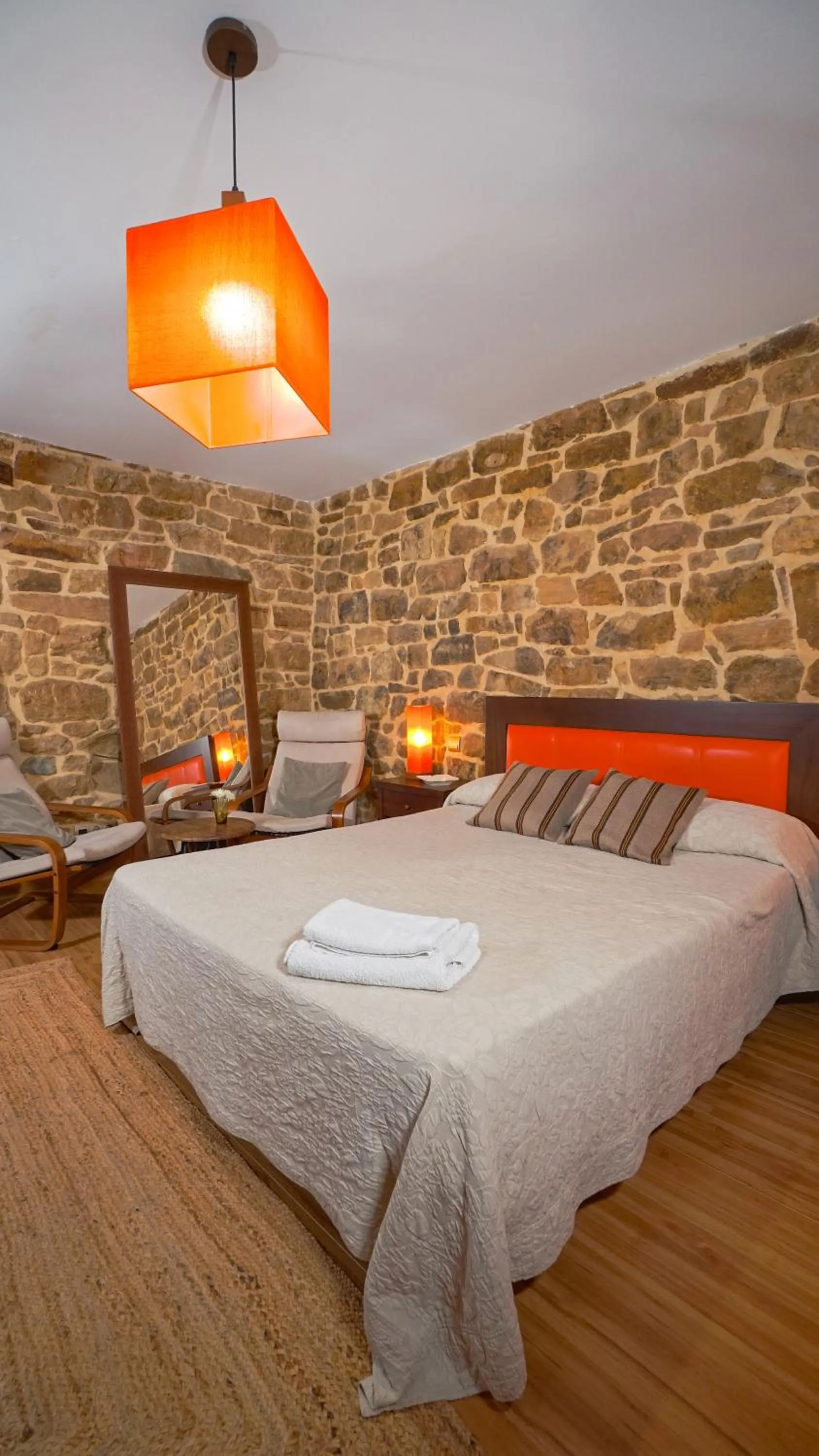 Bed in Posada Venta Hornizo