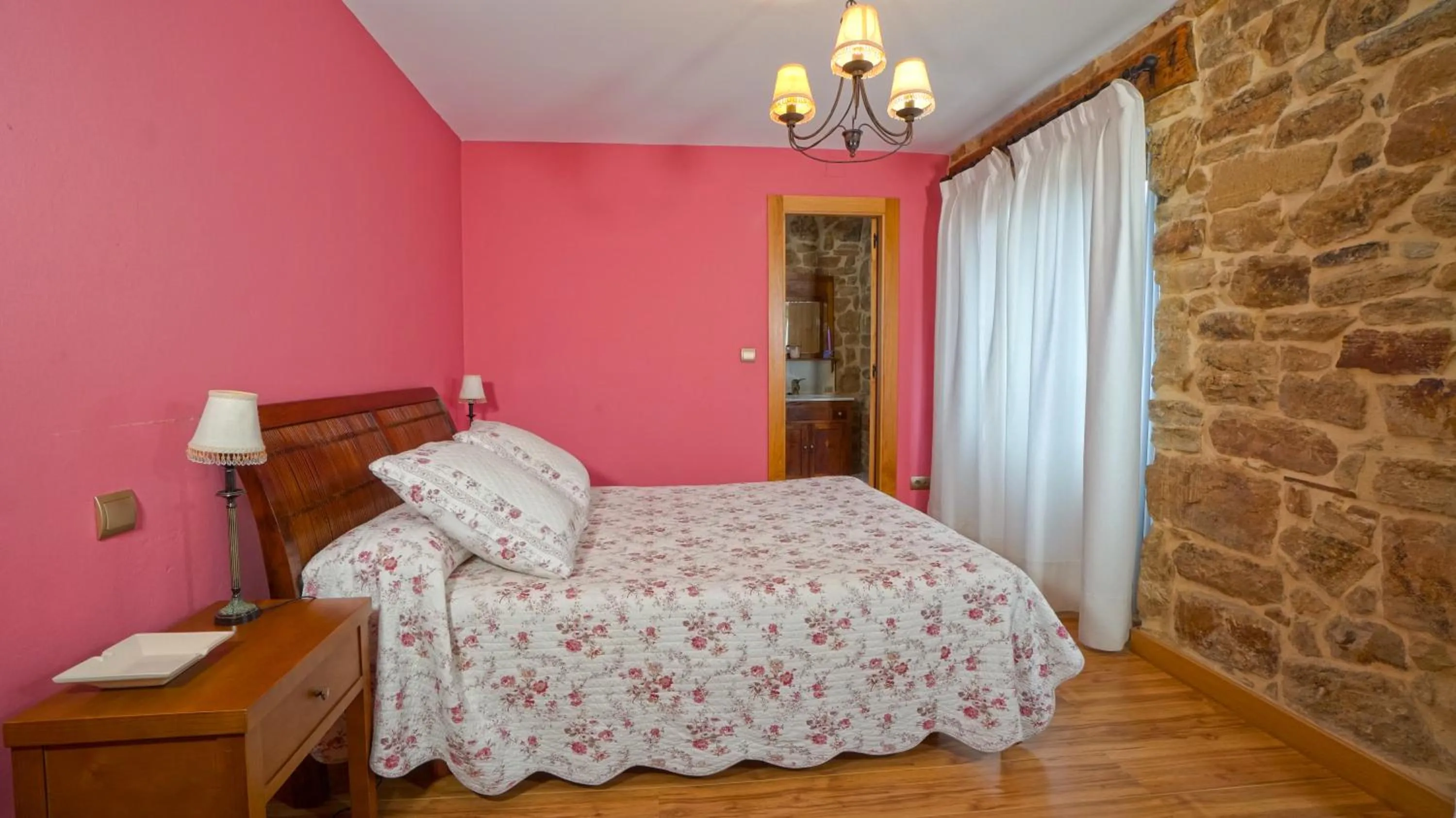 Bed in Posada Venta Hornizo