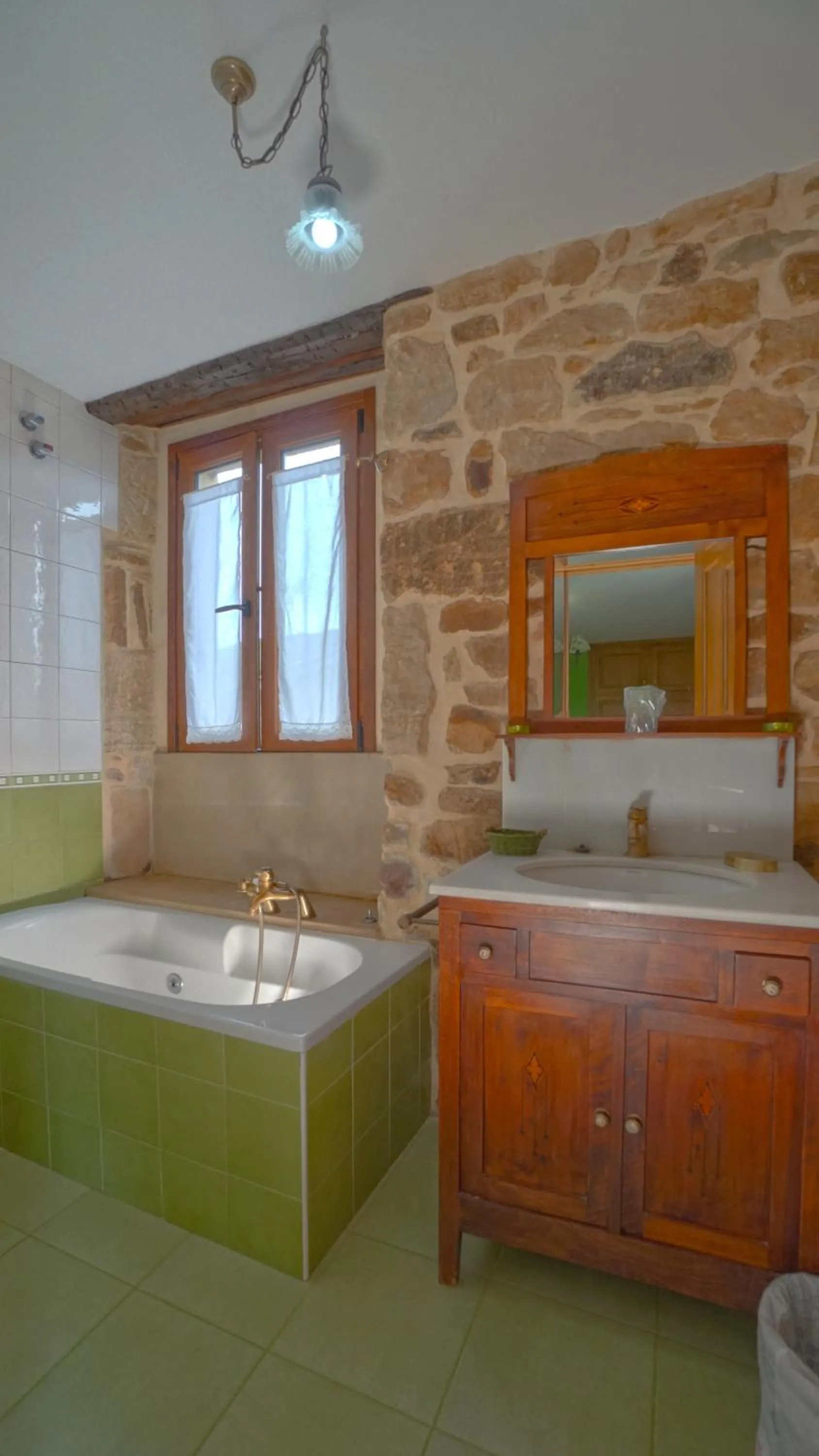 Bathroom in Posada Venta Hornizo