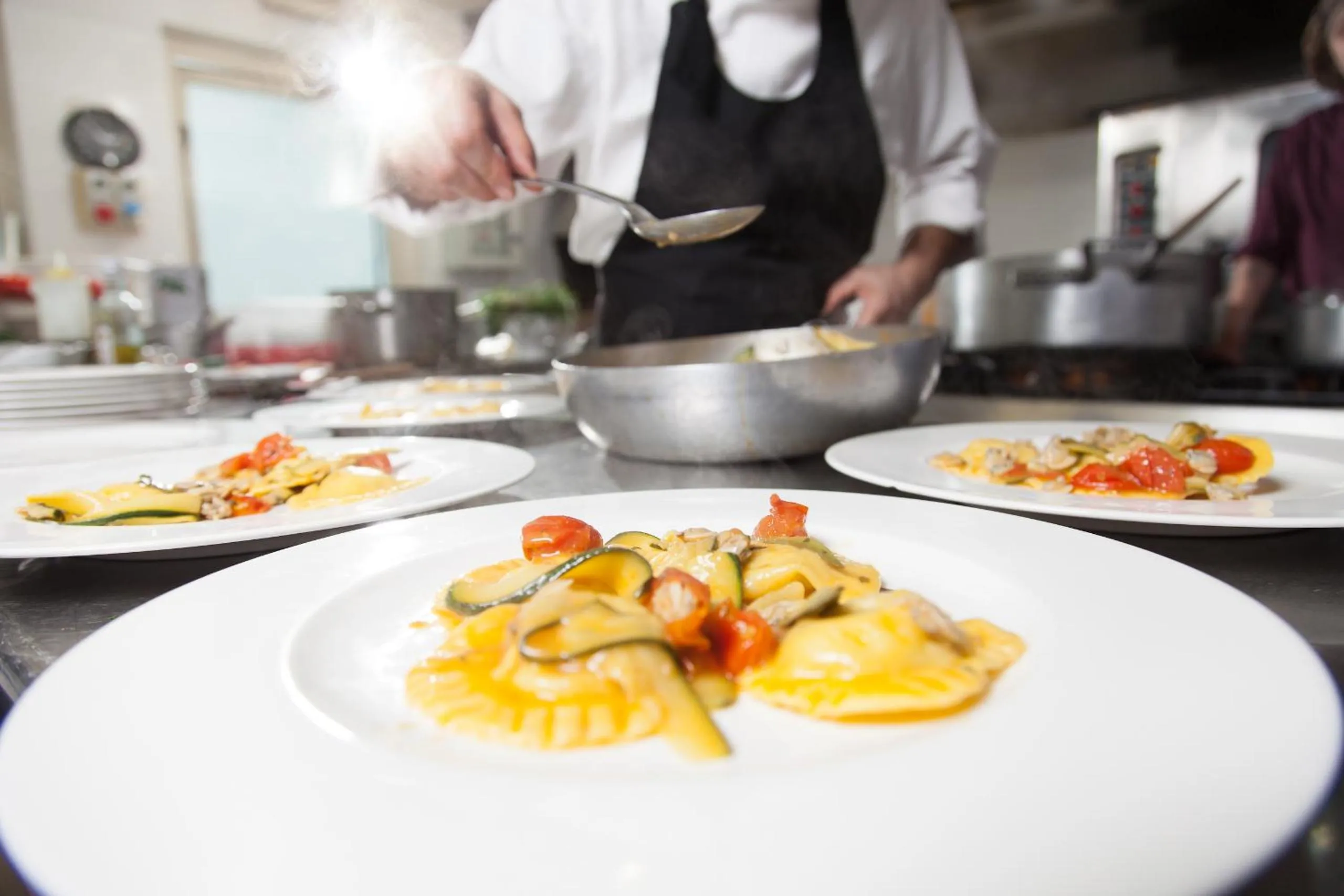 Food close-up in Hotel Il Timone