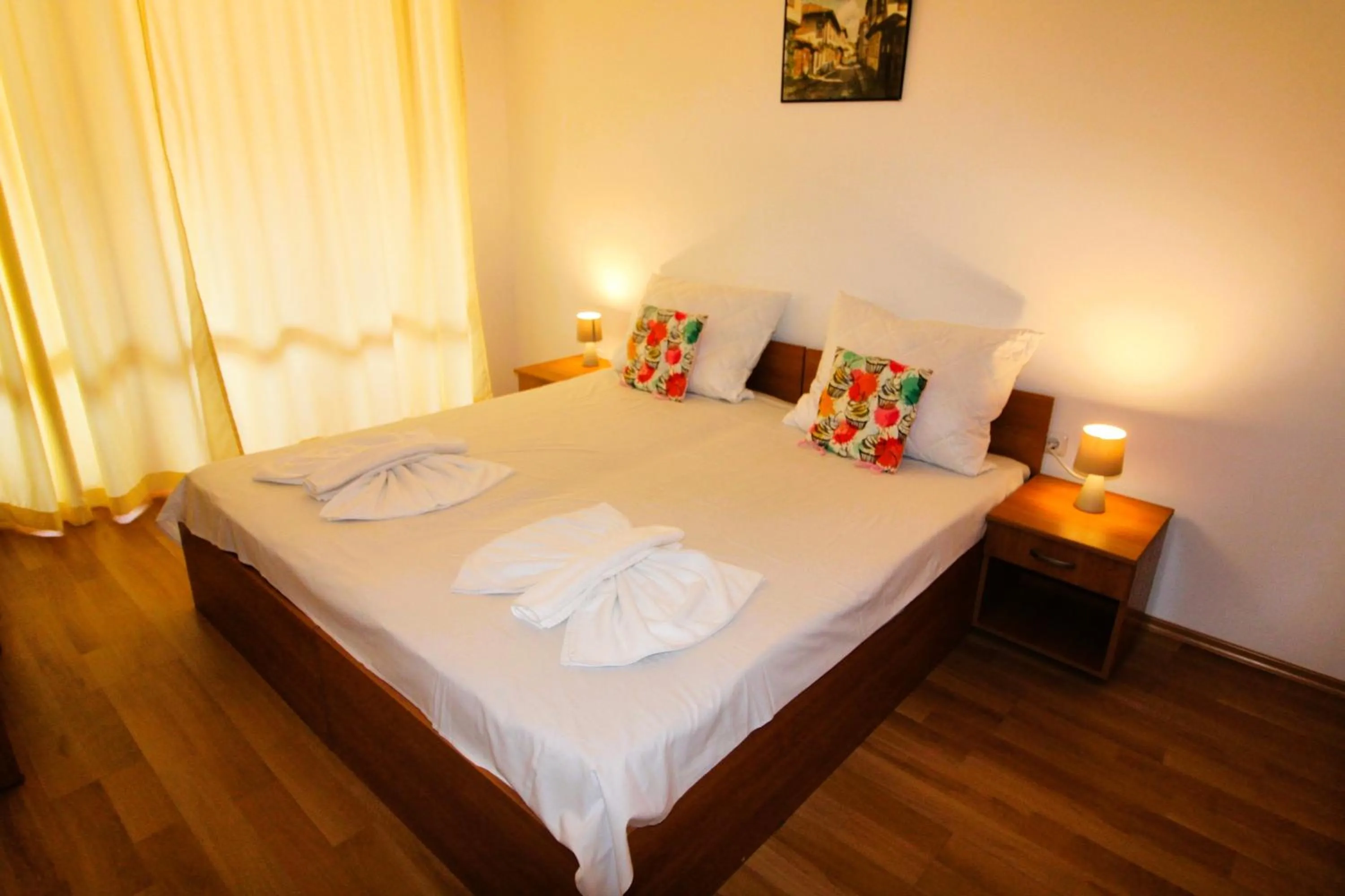 Bed in Efir 2 - Menada Apartments