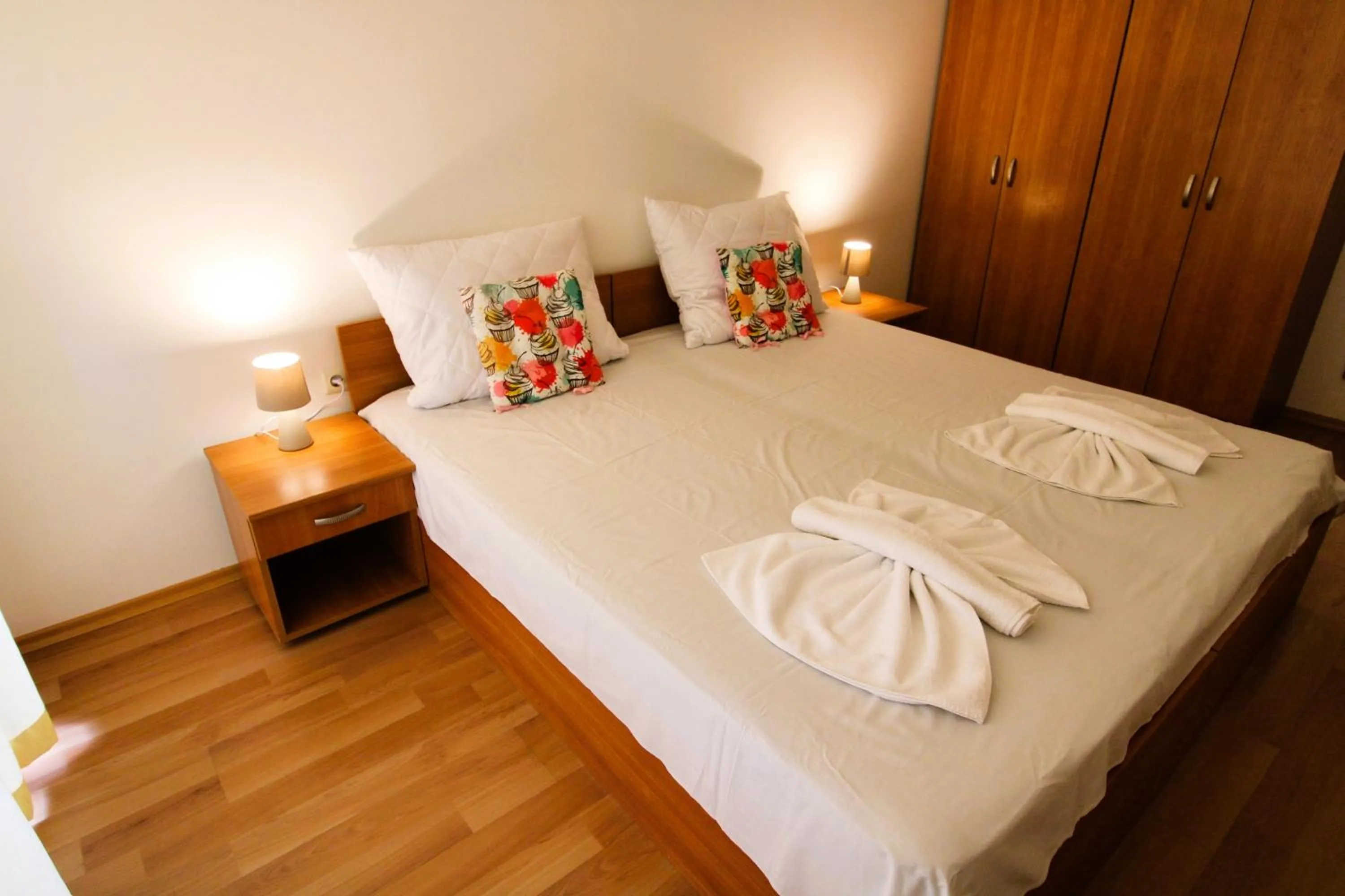 Bed in Efir 2 - Menada Apartments