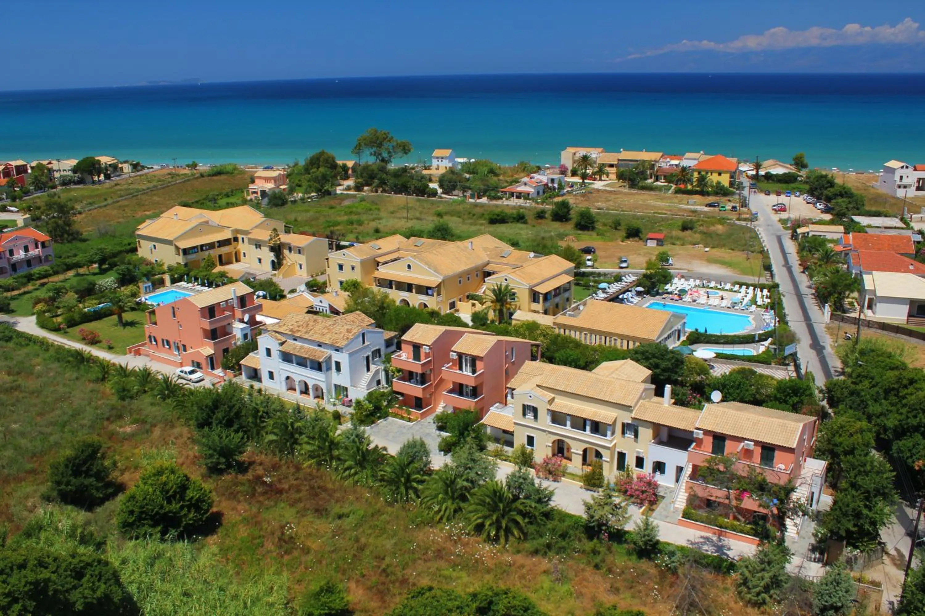 View (from property/room) in Nireas Resort Corfu