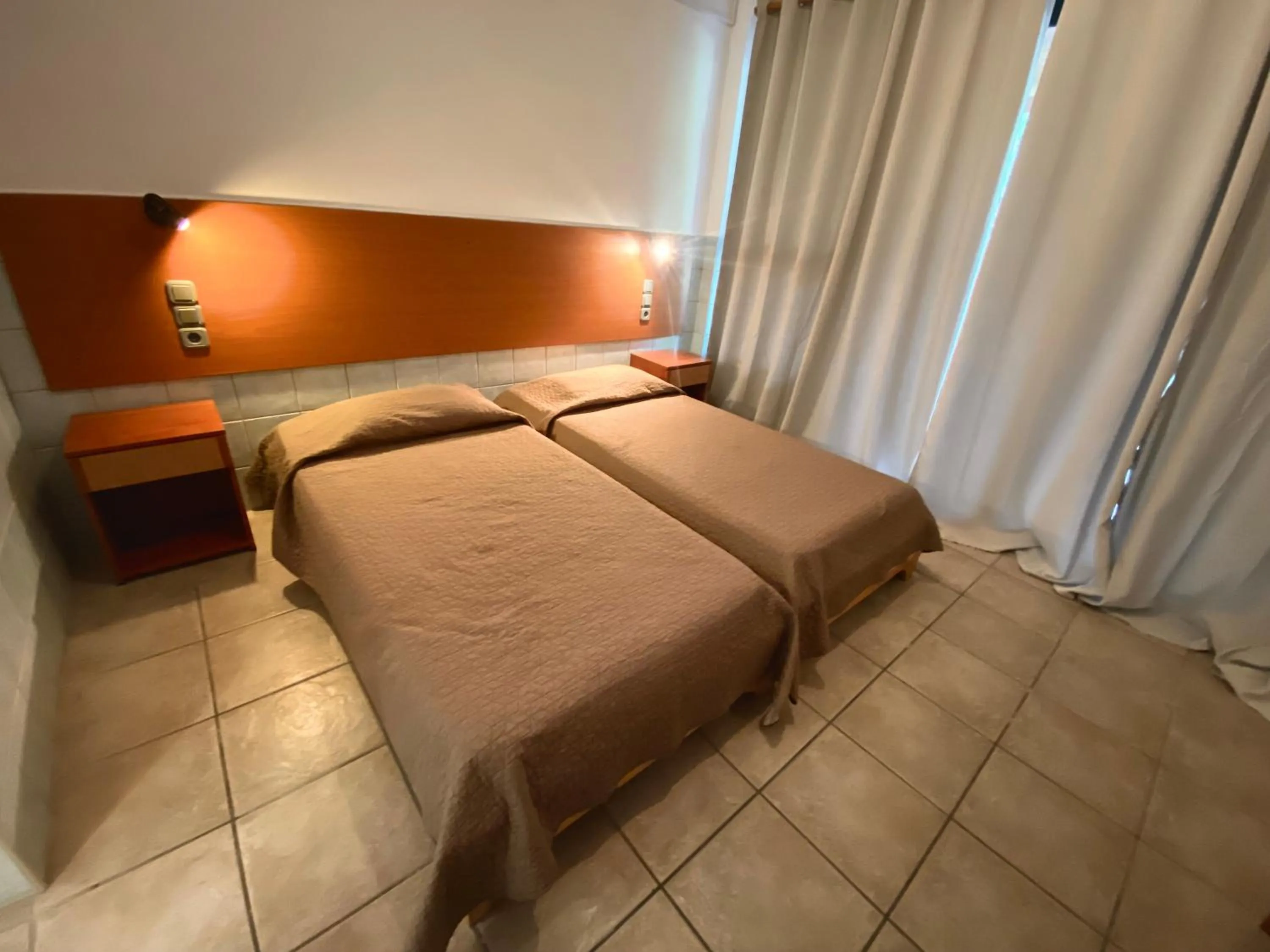 Bedroom, Bed in Nireas Resort Corfu