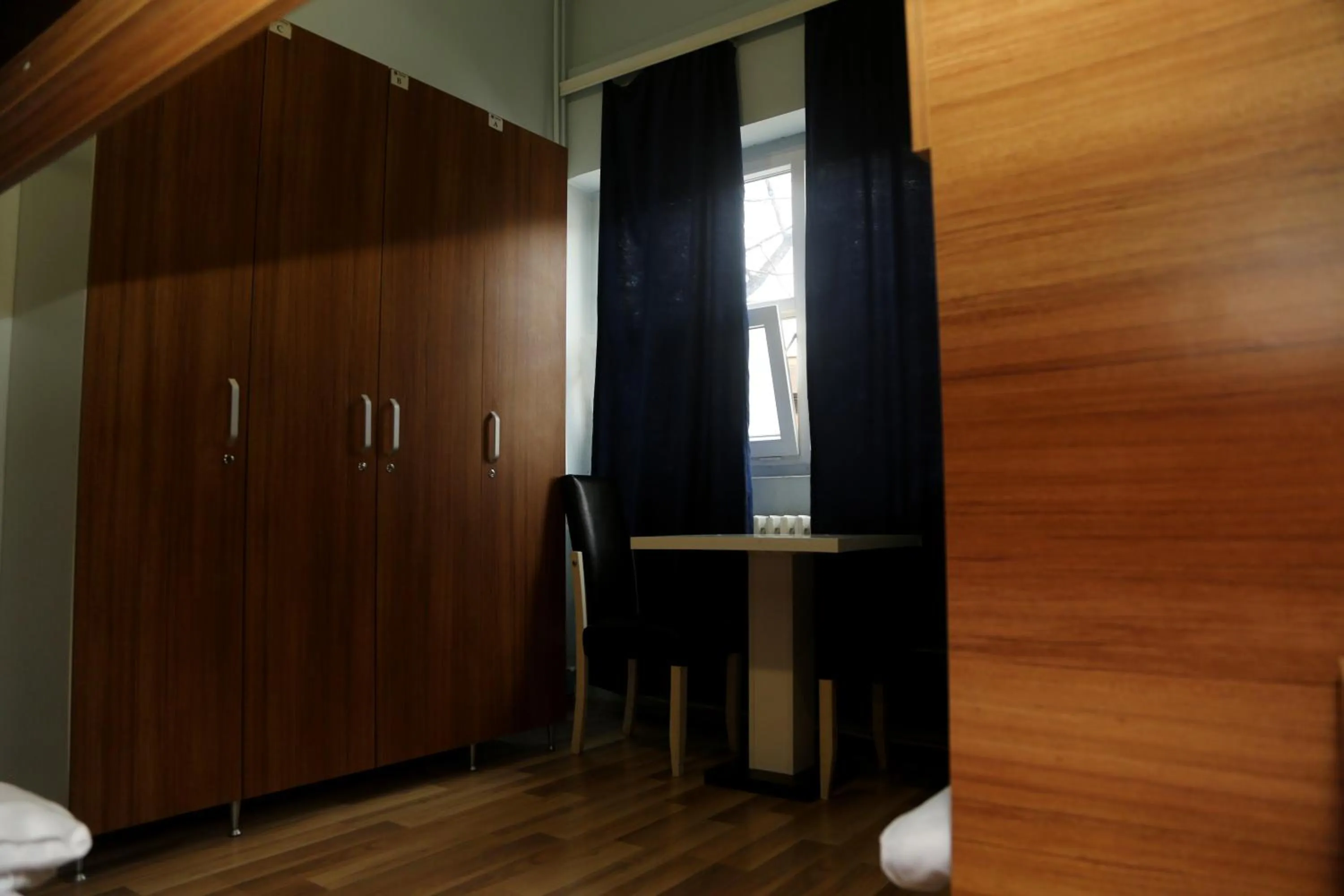 wardrobe in Moon Hostel