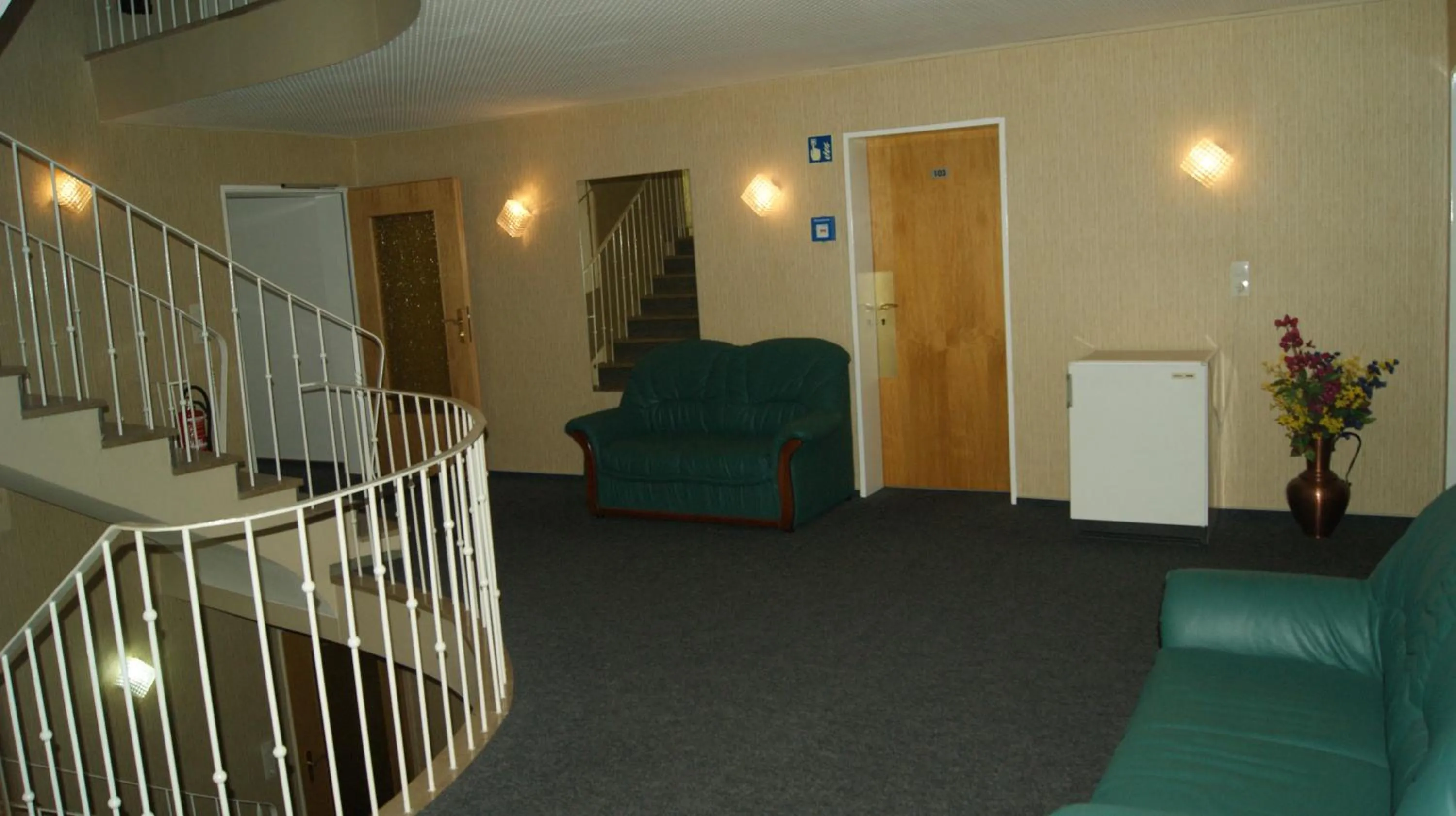 Decorative detail in Hotel Seehaus