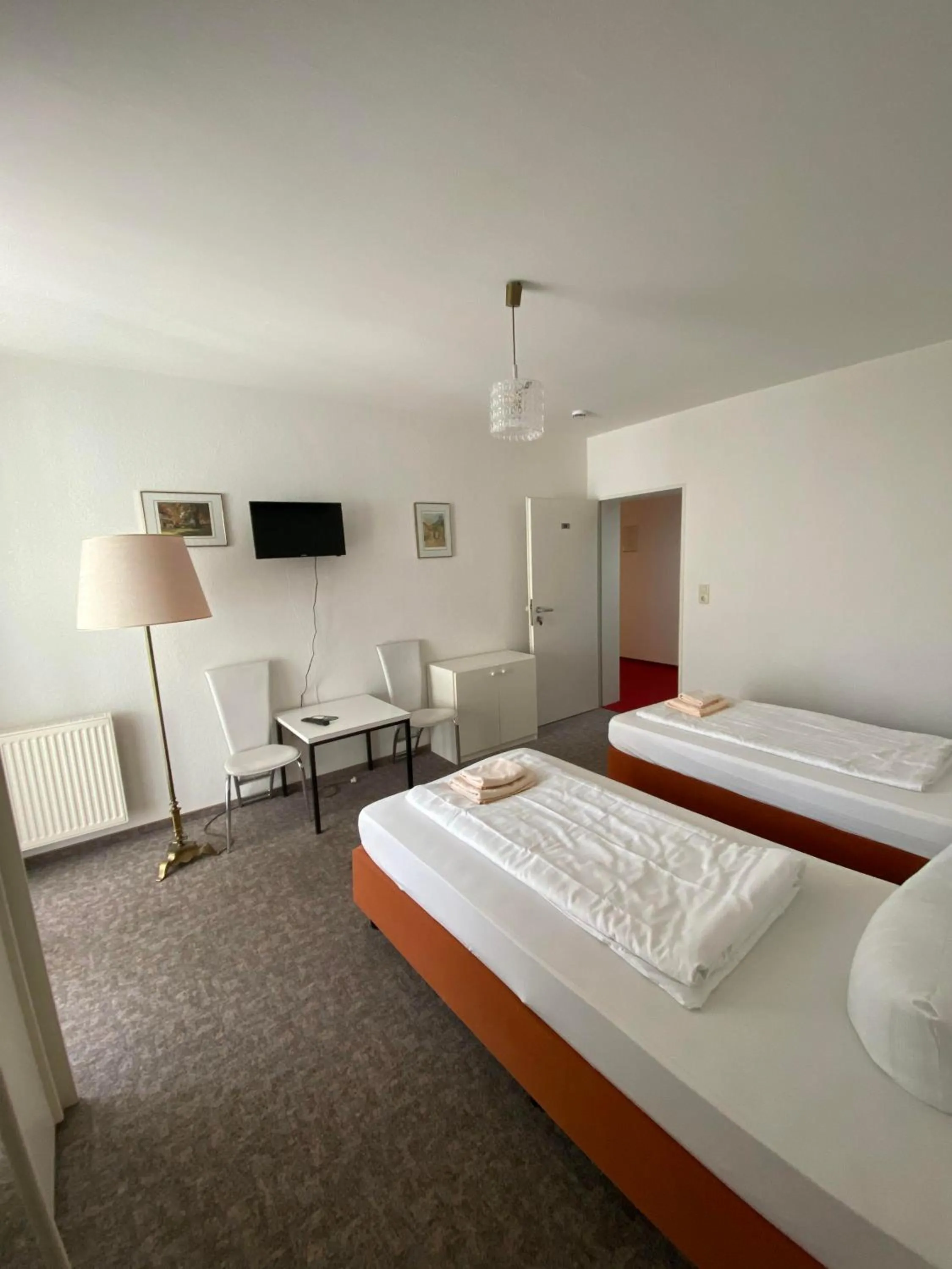 Bed in Hotel Seehaus