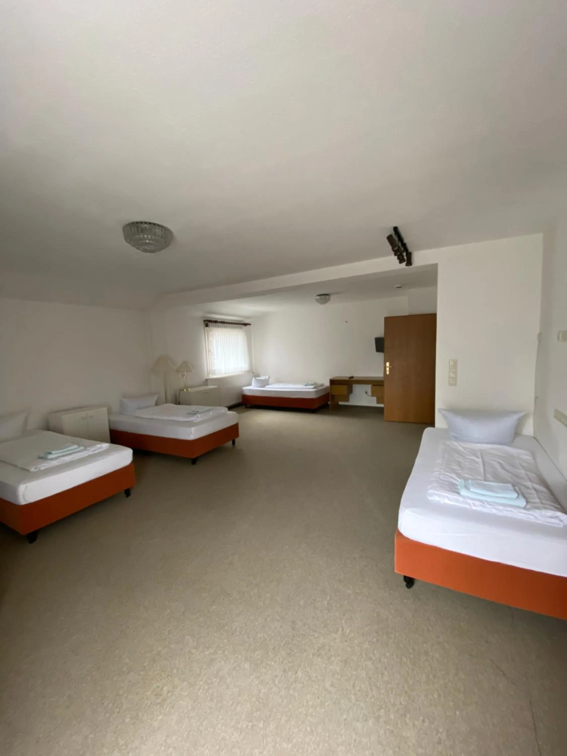 Bed in Hotel Seehaus