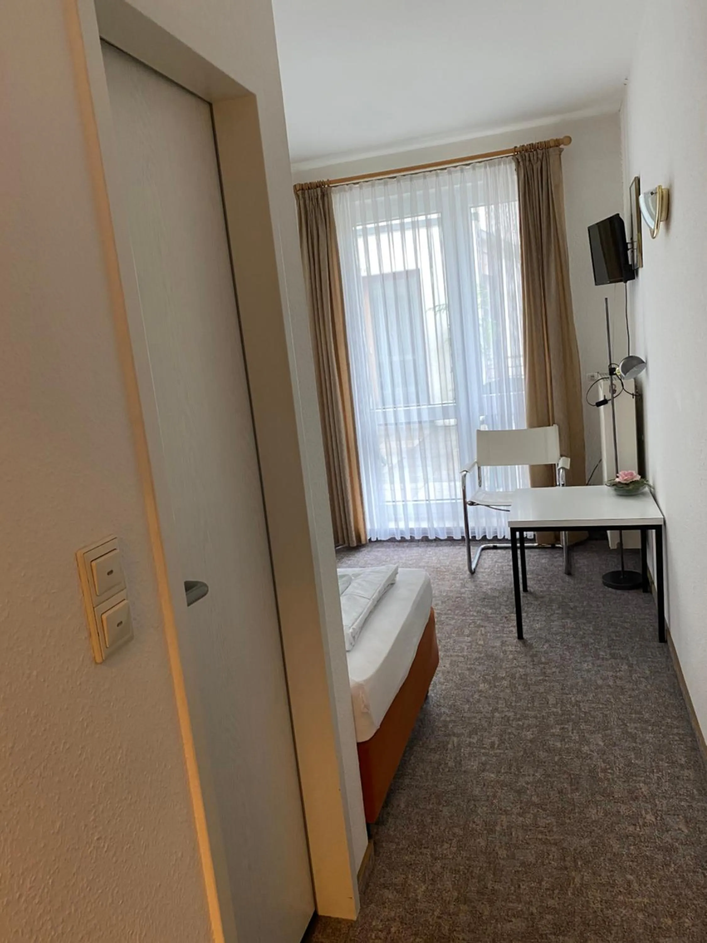 Bed in Hotel Seehaus