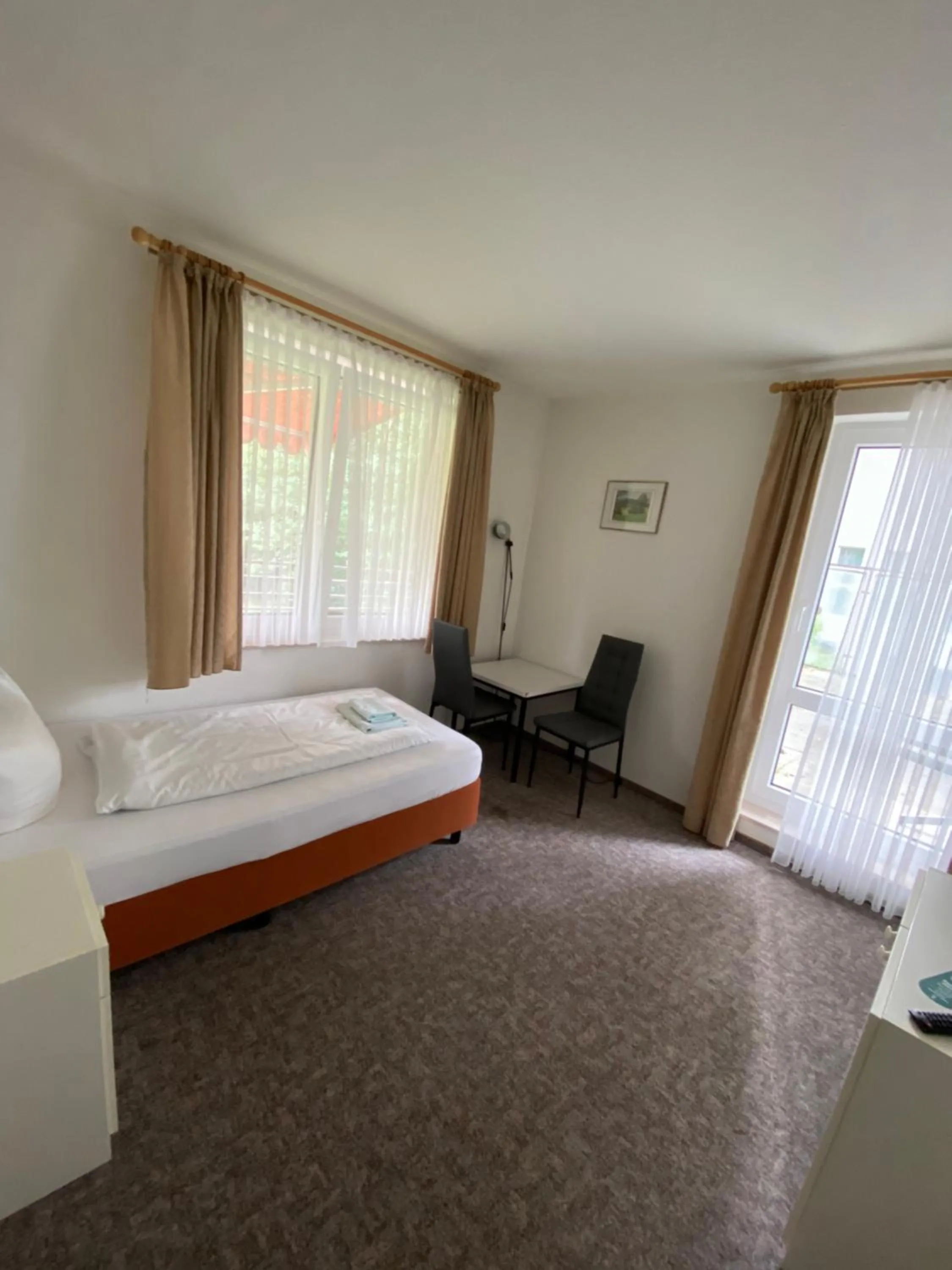 Bed in Hotel Seehaus