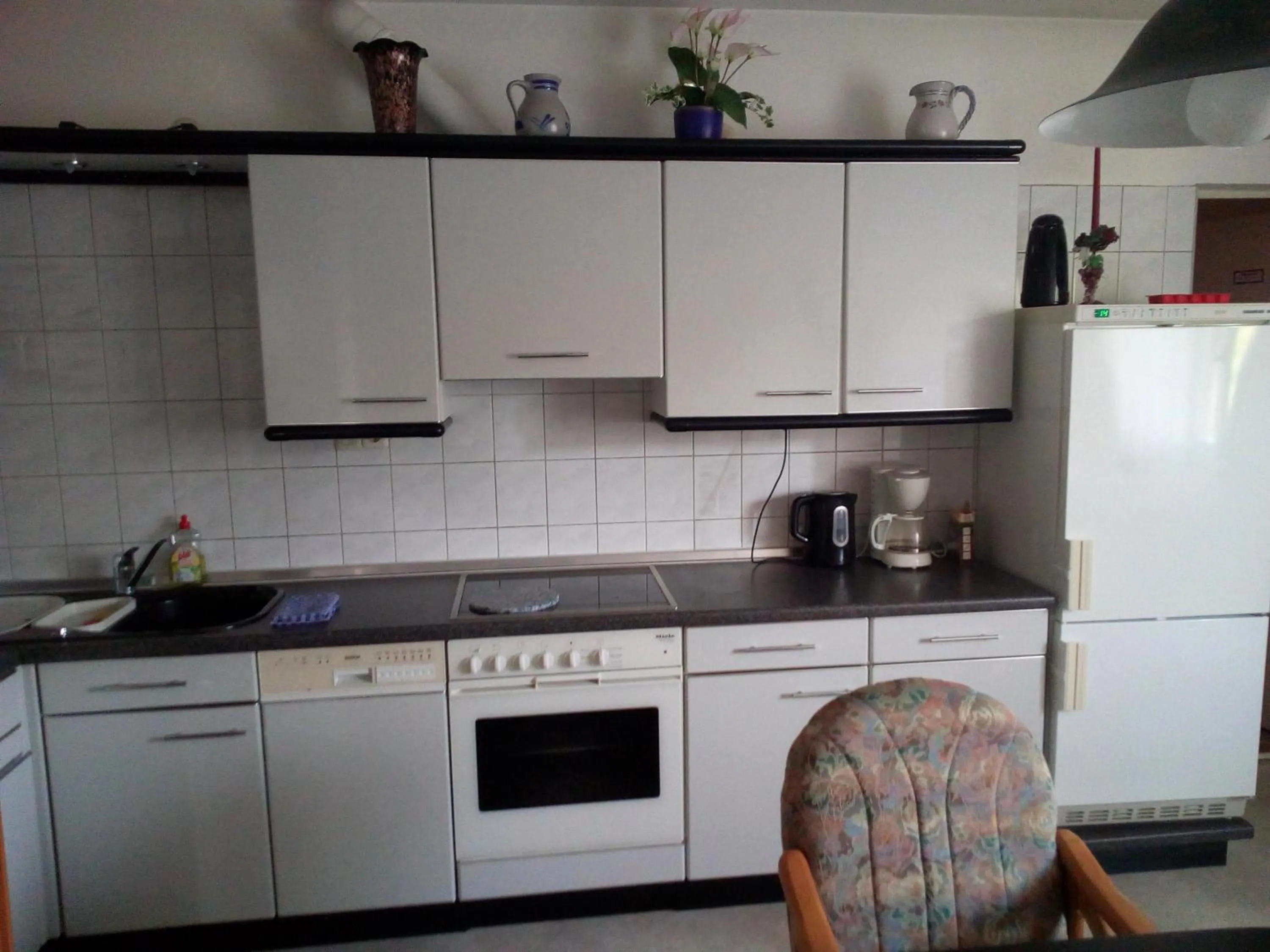 Communal kitchen in Hotel Seehaus