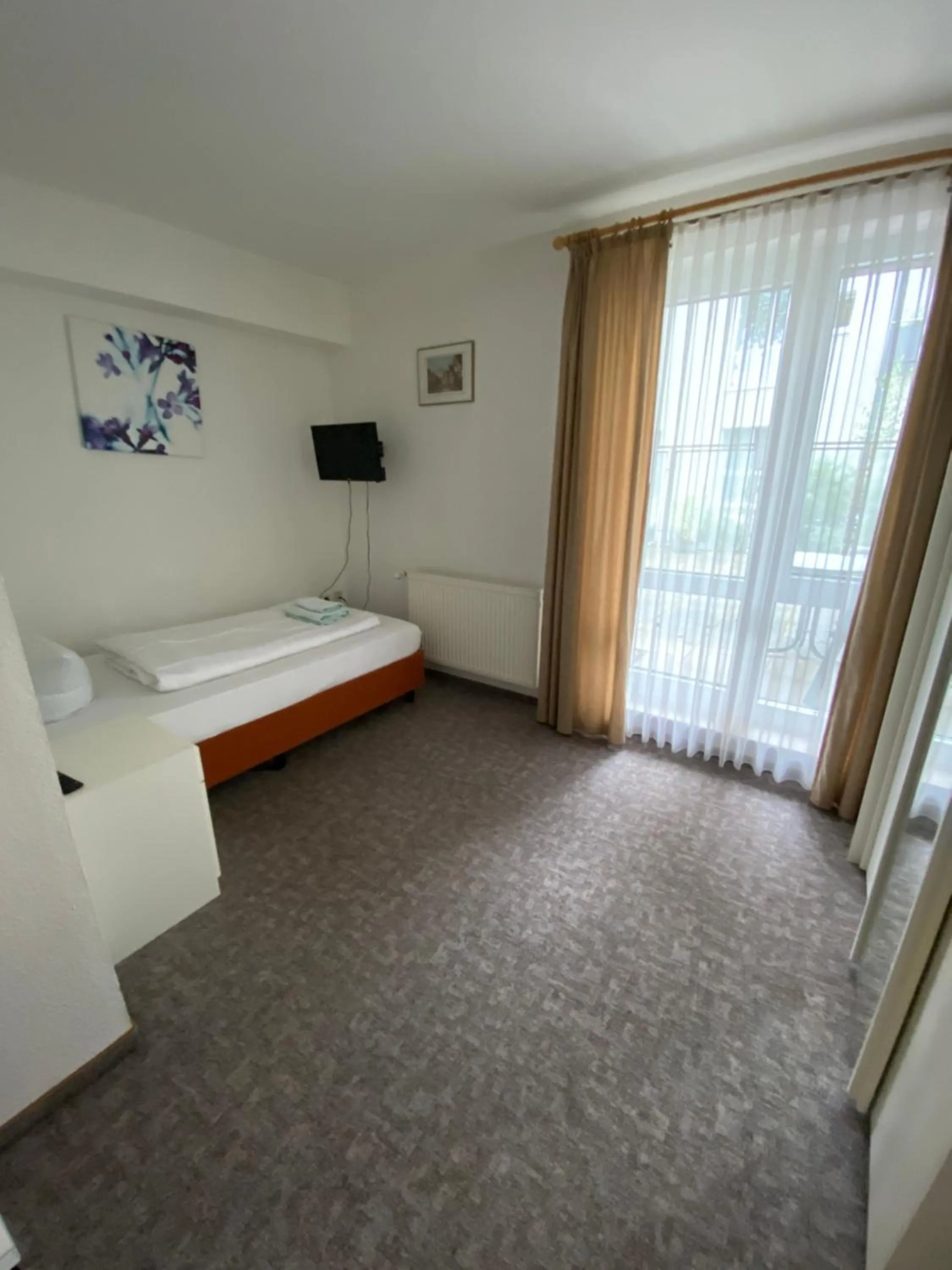 Bed in Hotel Seehaus