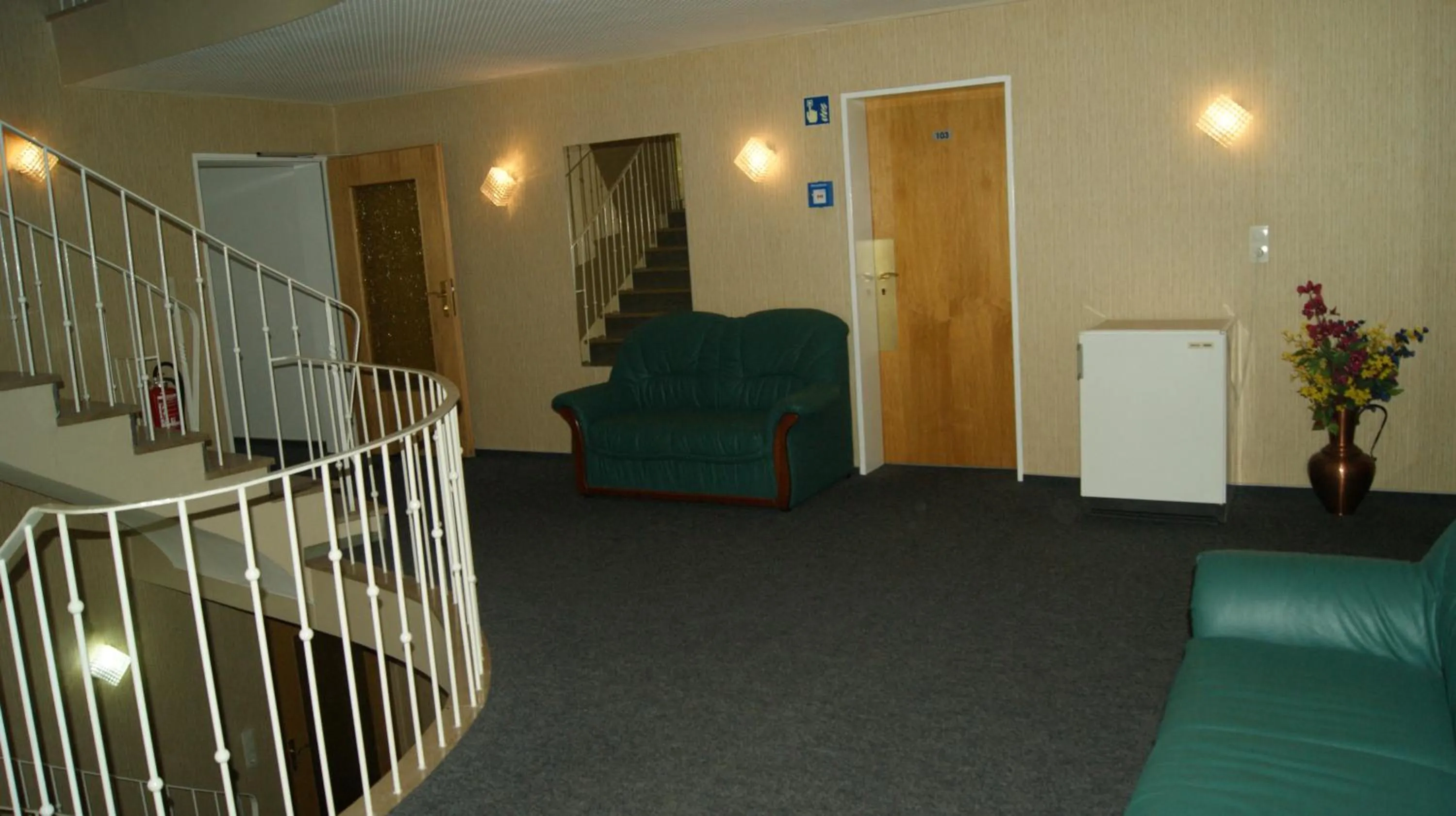 Lobby or reception in Hotel Seehaus