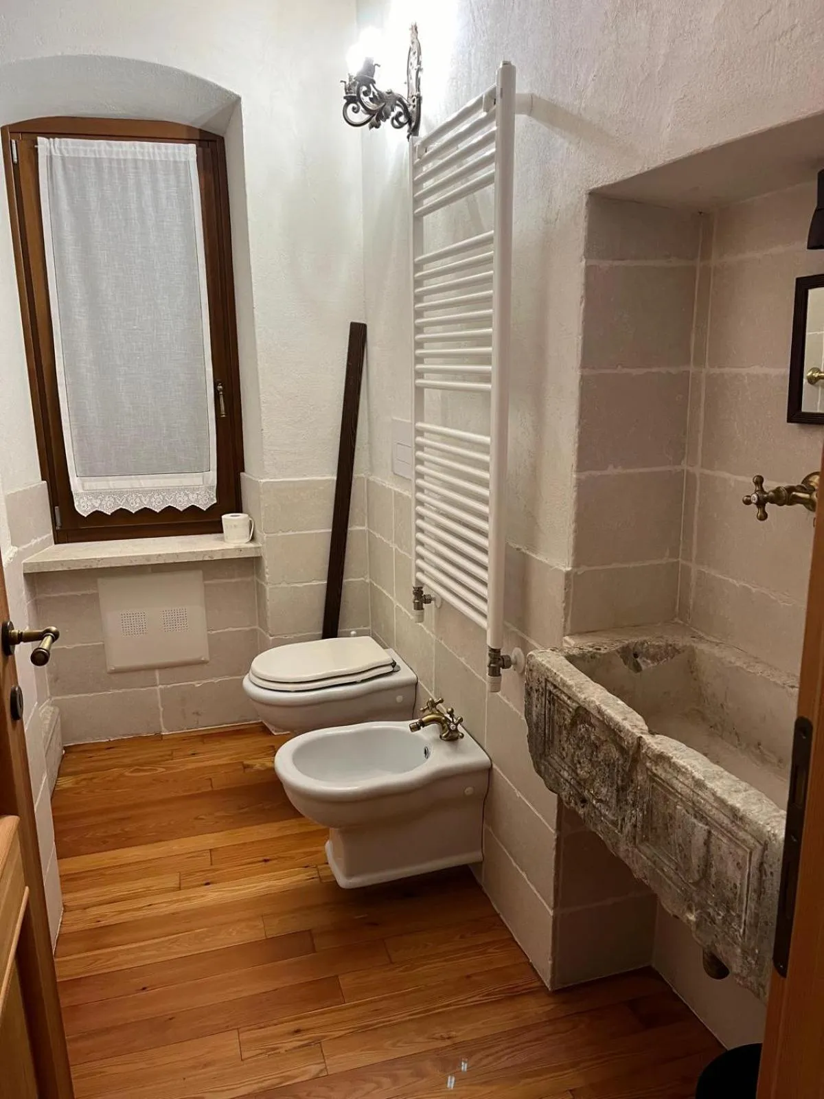 Toilet in B&B Al Caseificio