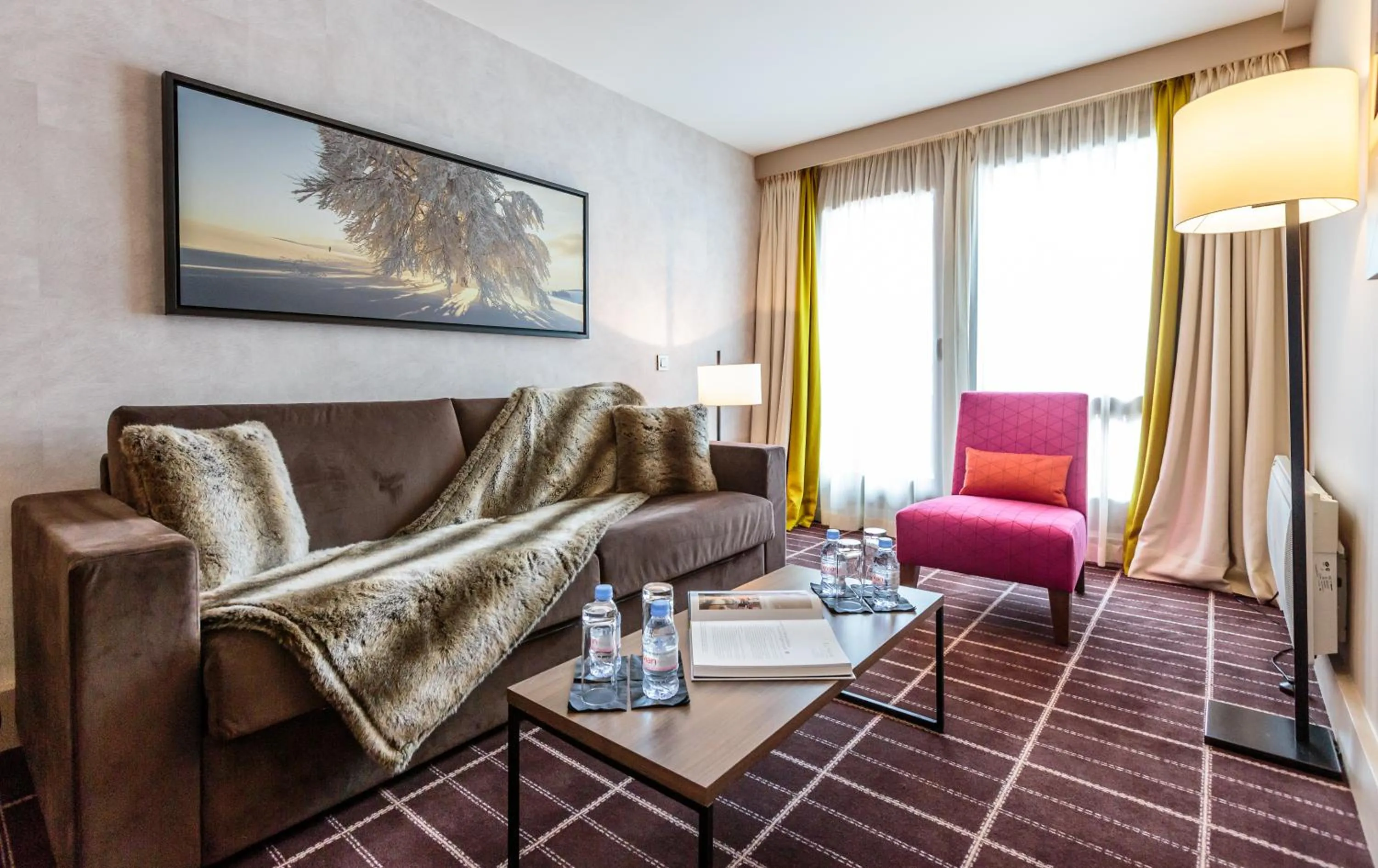 Living room in Hotel Le Savoy