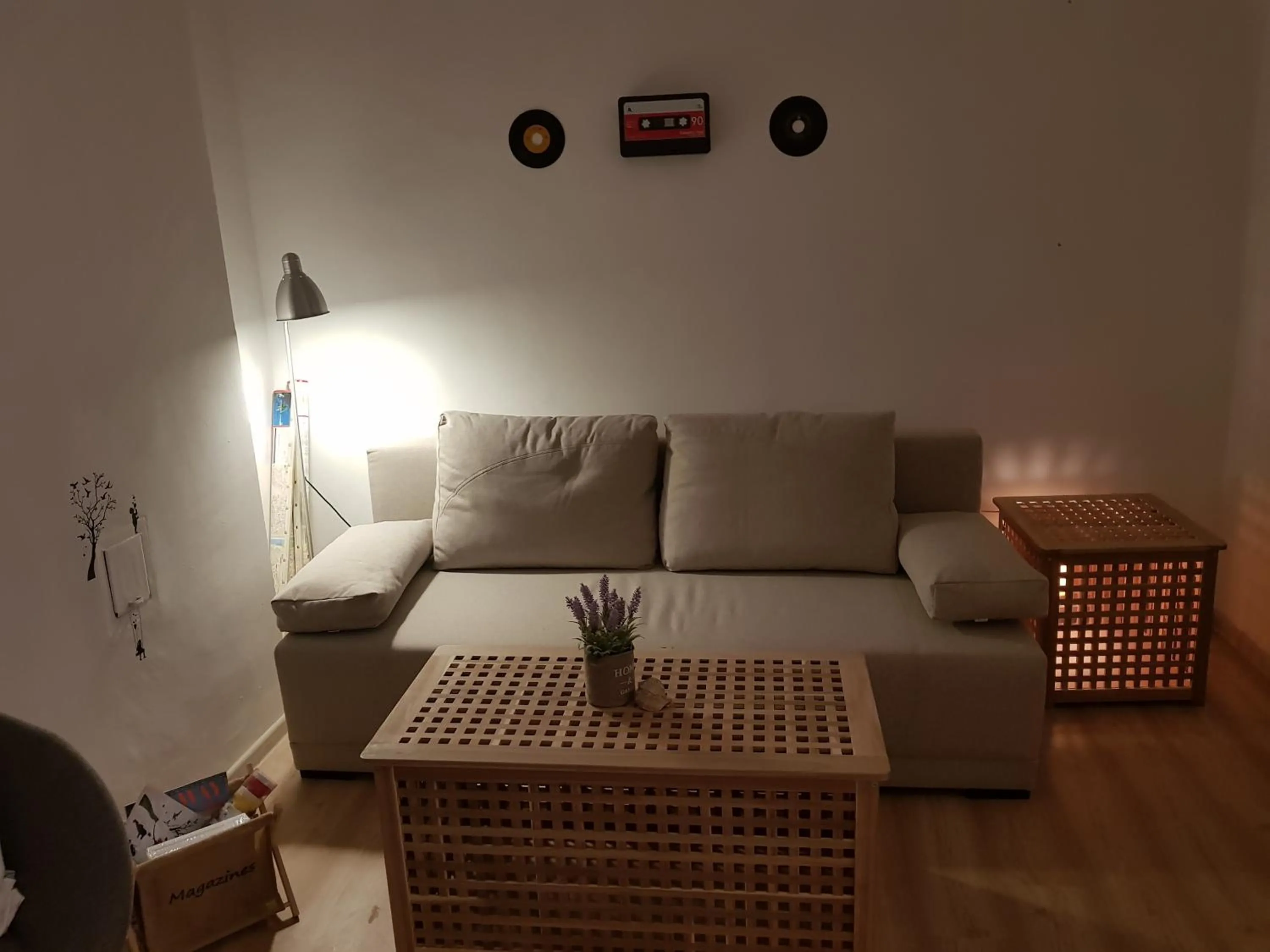 Seating area in Pijama Hostel
