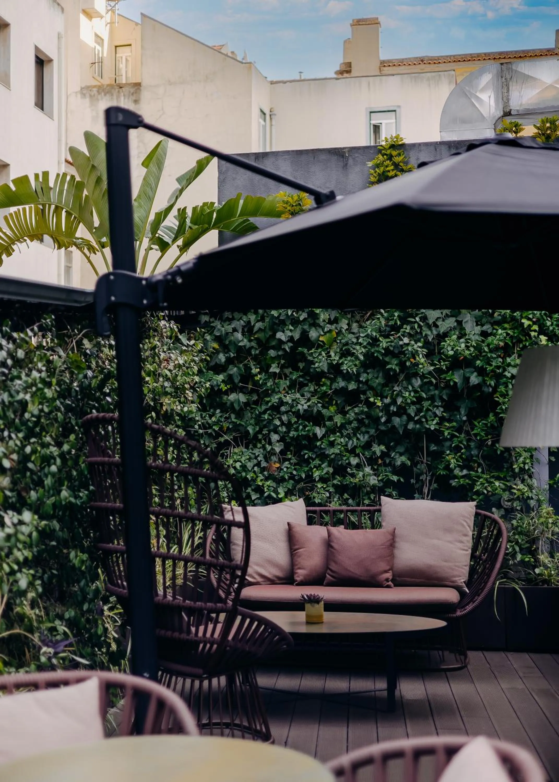 Garden in 138 Liberdade Hotel