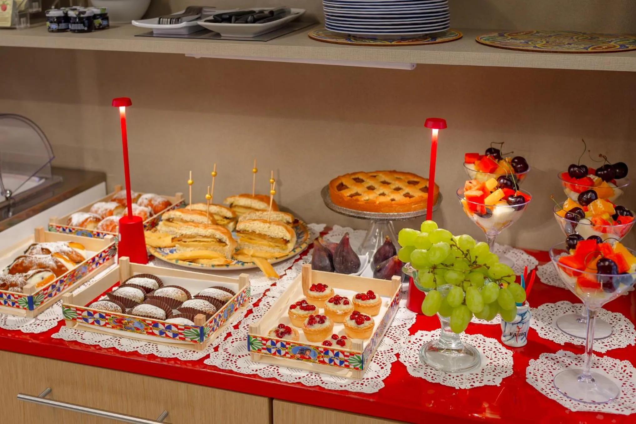 Breakfast in Fazio Rooms