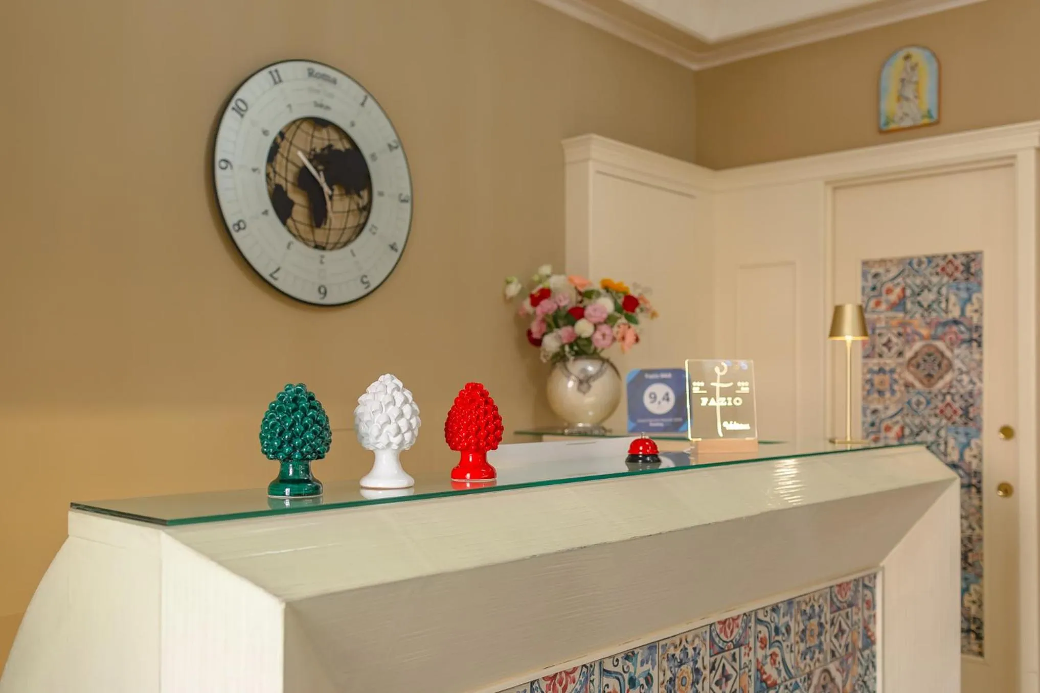 Lobby or reception in Fazio Rooms