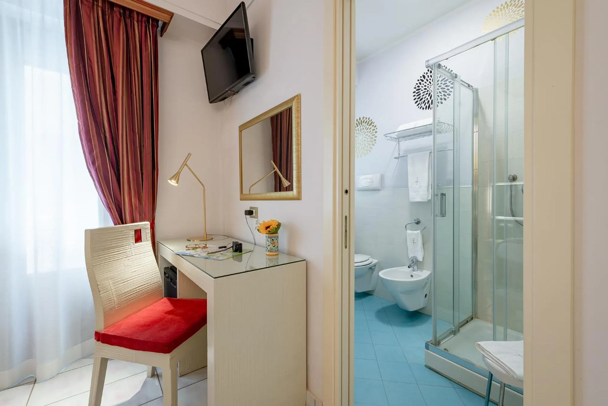 Bathroom in Fazio Rooms