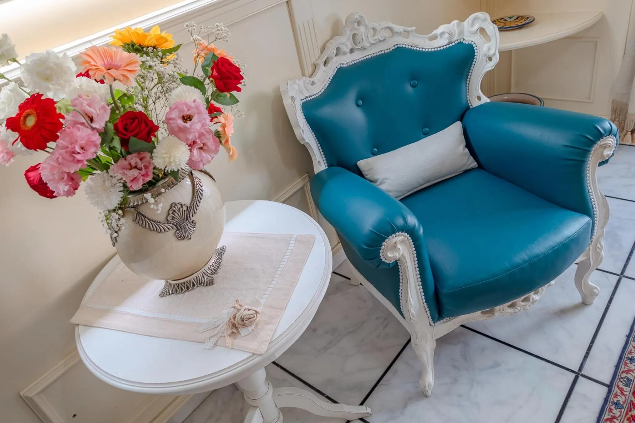 Lobby or reception in Fazio Rooms