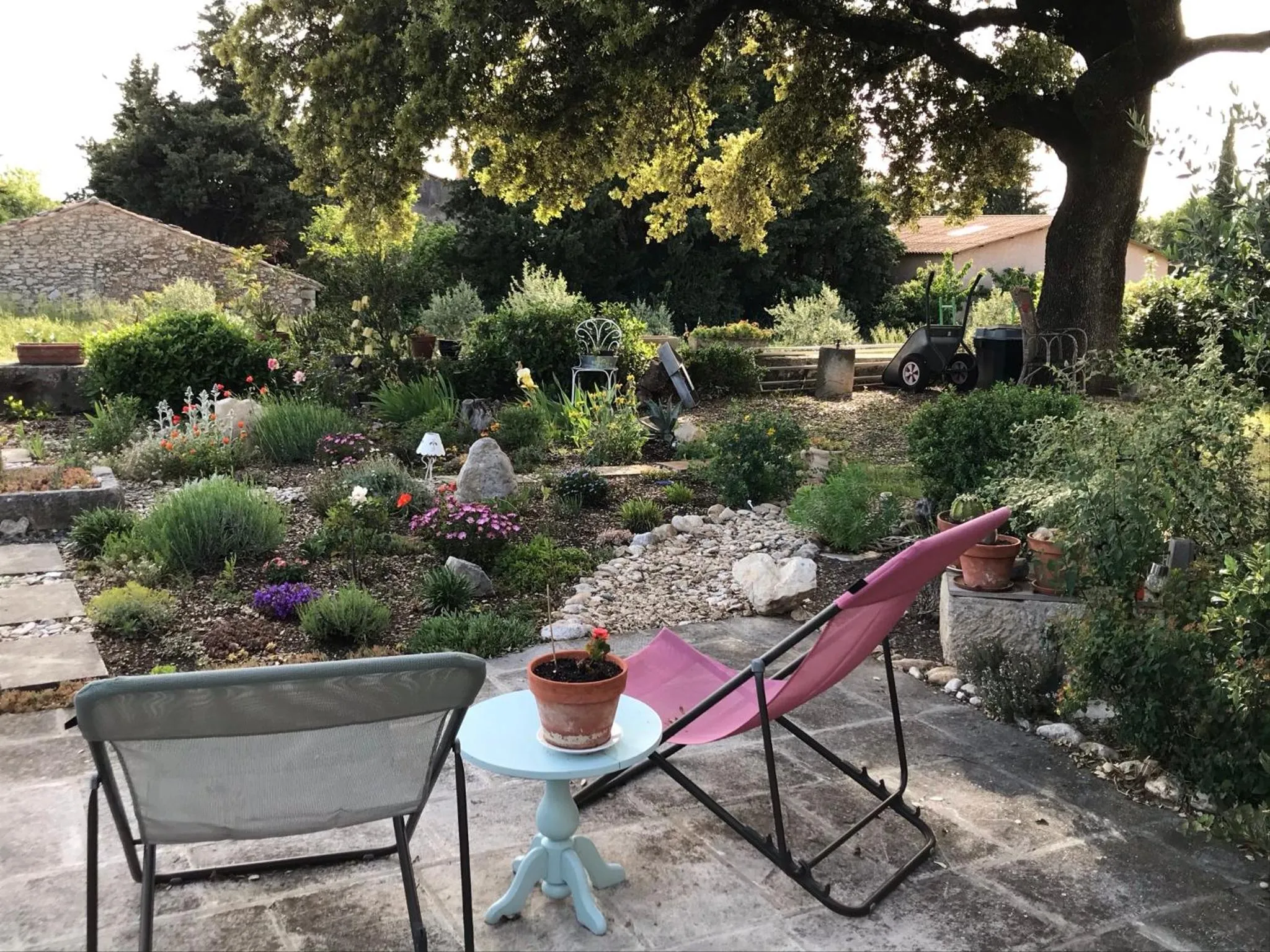 Patio in Oustau du Ventoux