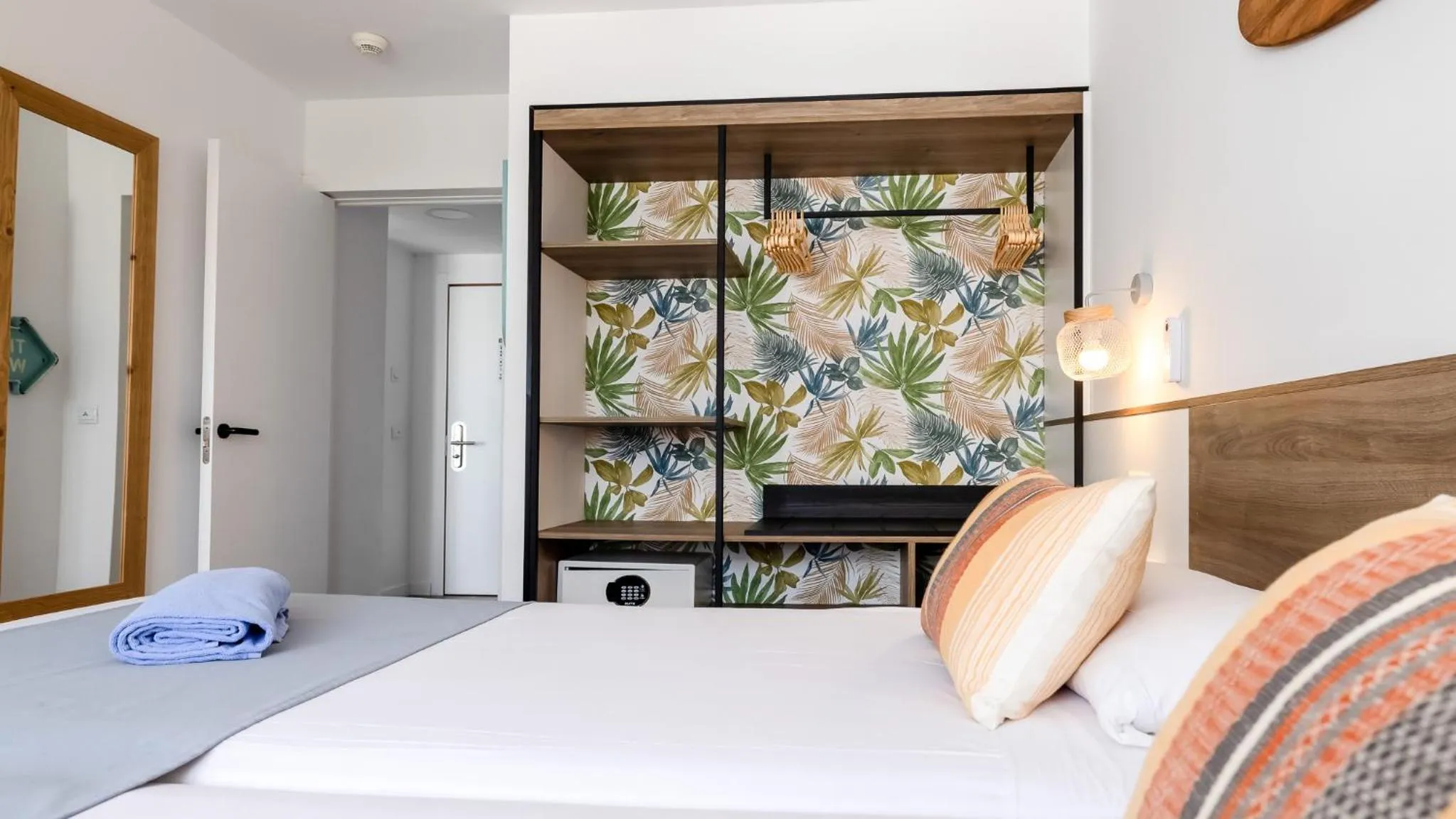 Bed in Corralejo Surfing Colors Hotel&Apartments