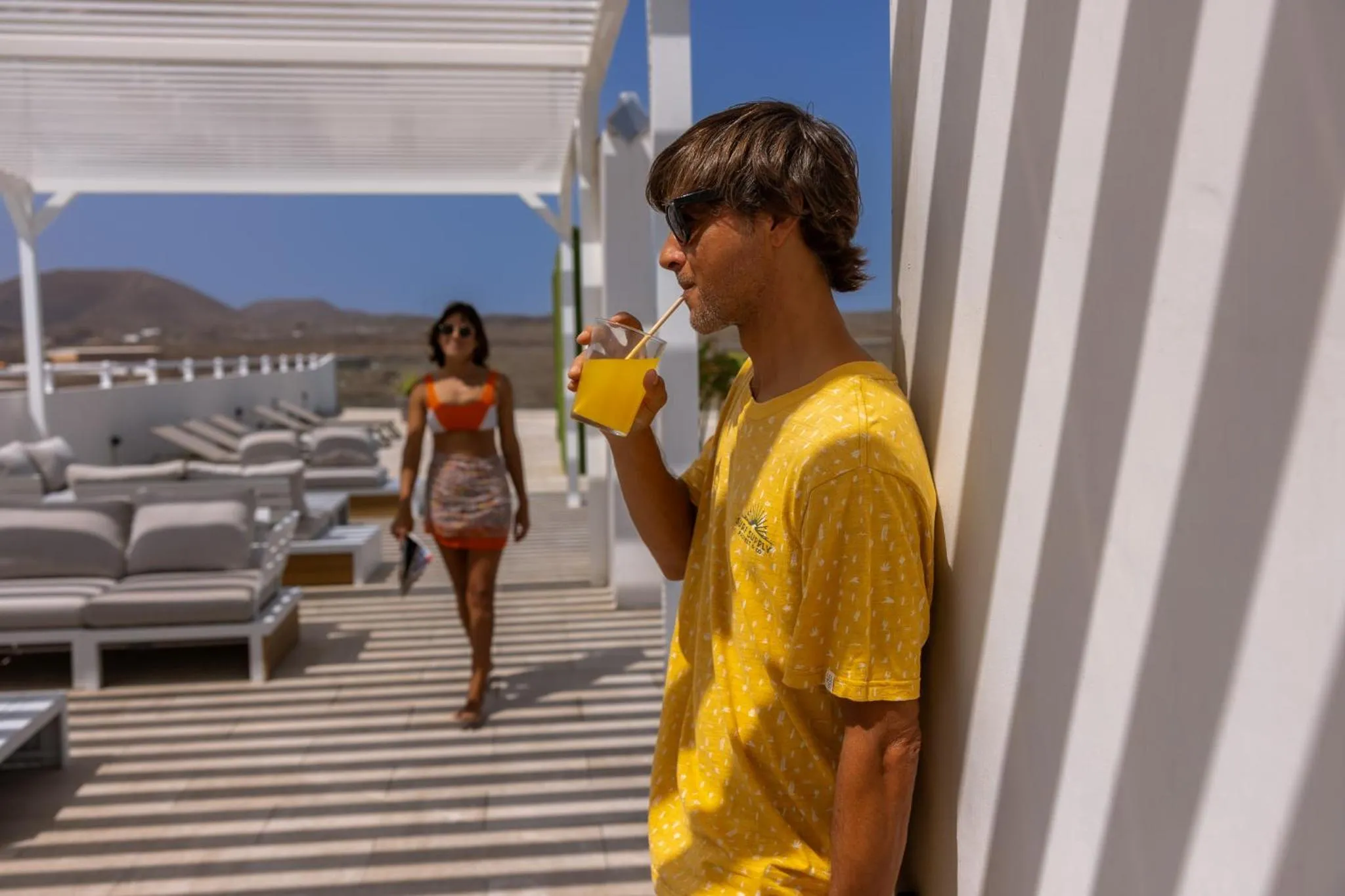 Balcony/Terrace in Corralejo Surfing Colors Hotel&Apartments