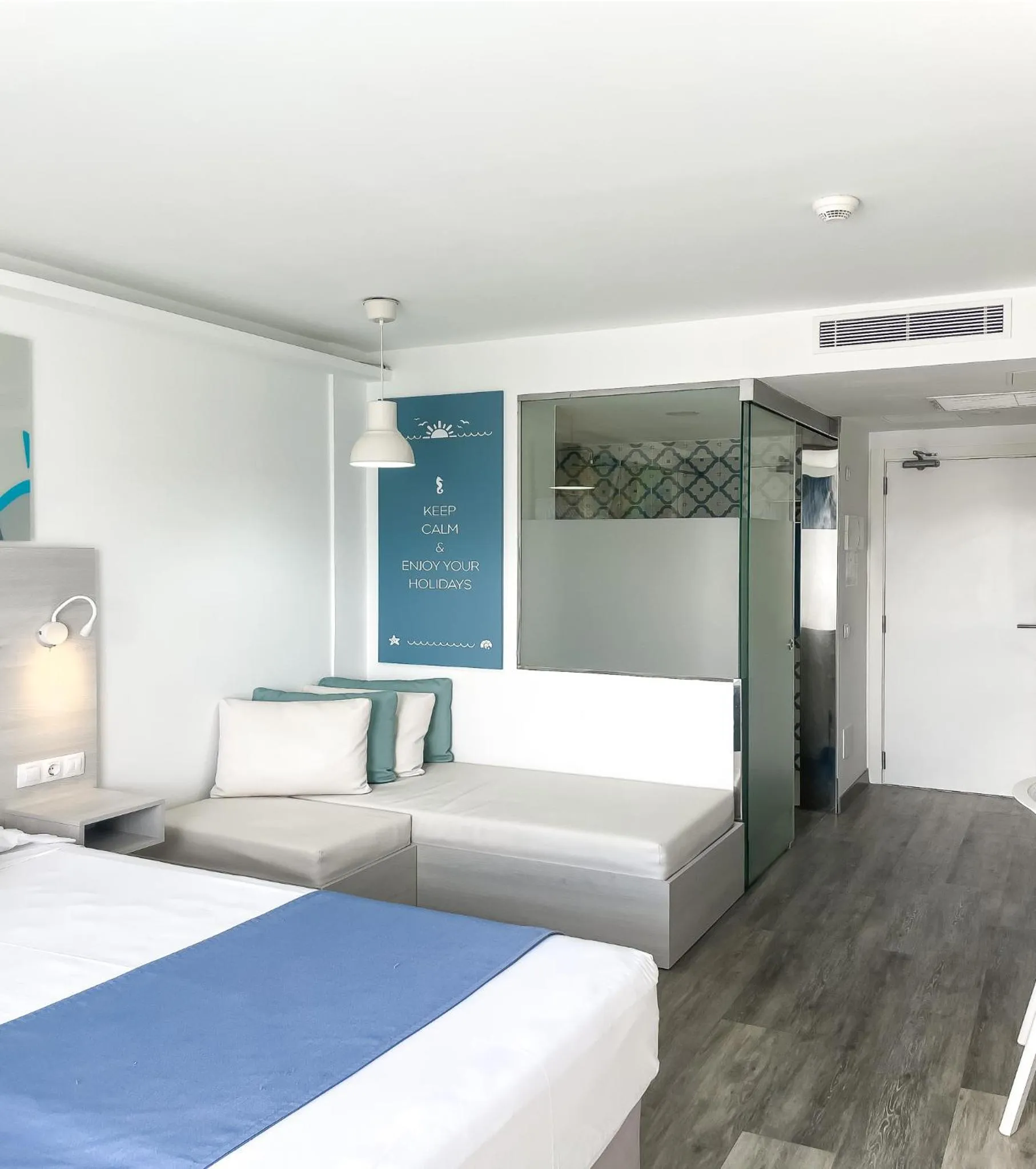 Bed in Corralejo Surfing Colors Hotel&Apartments